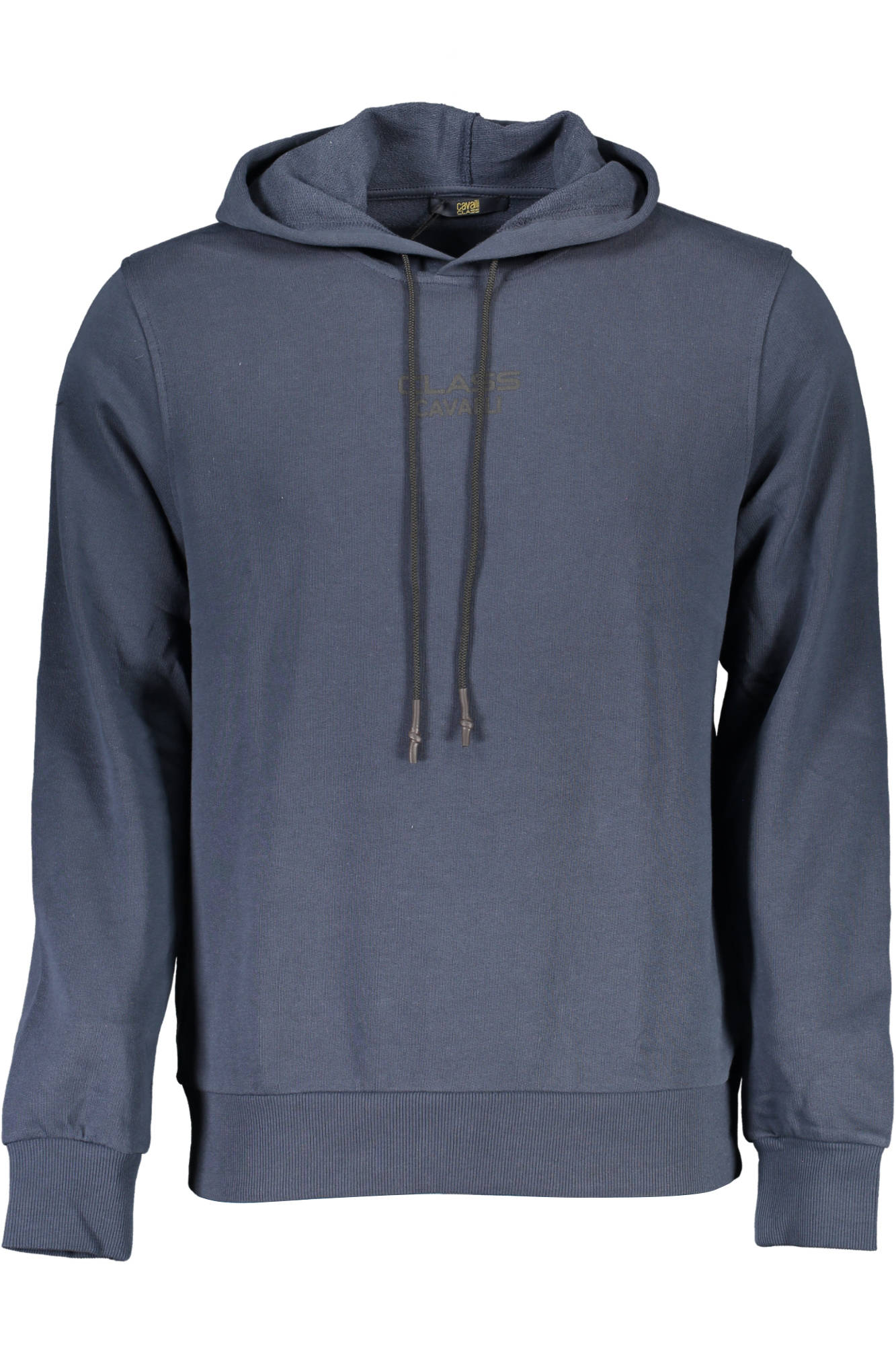OXT60K-CF050_BLU_04964 – Herren Sweatshirt Blau - Langarm Kapuzenpullover mit Druck & Logo – Größe: S – Farbe: Blu