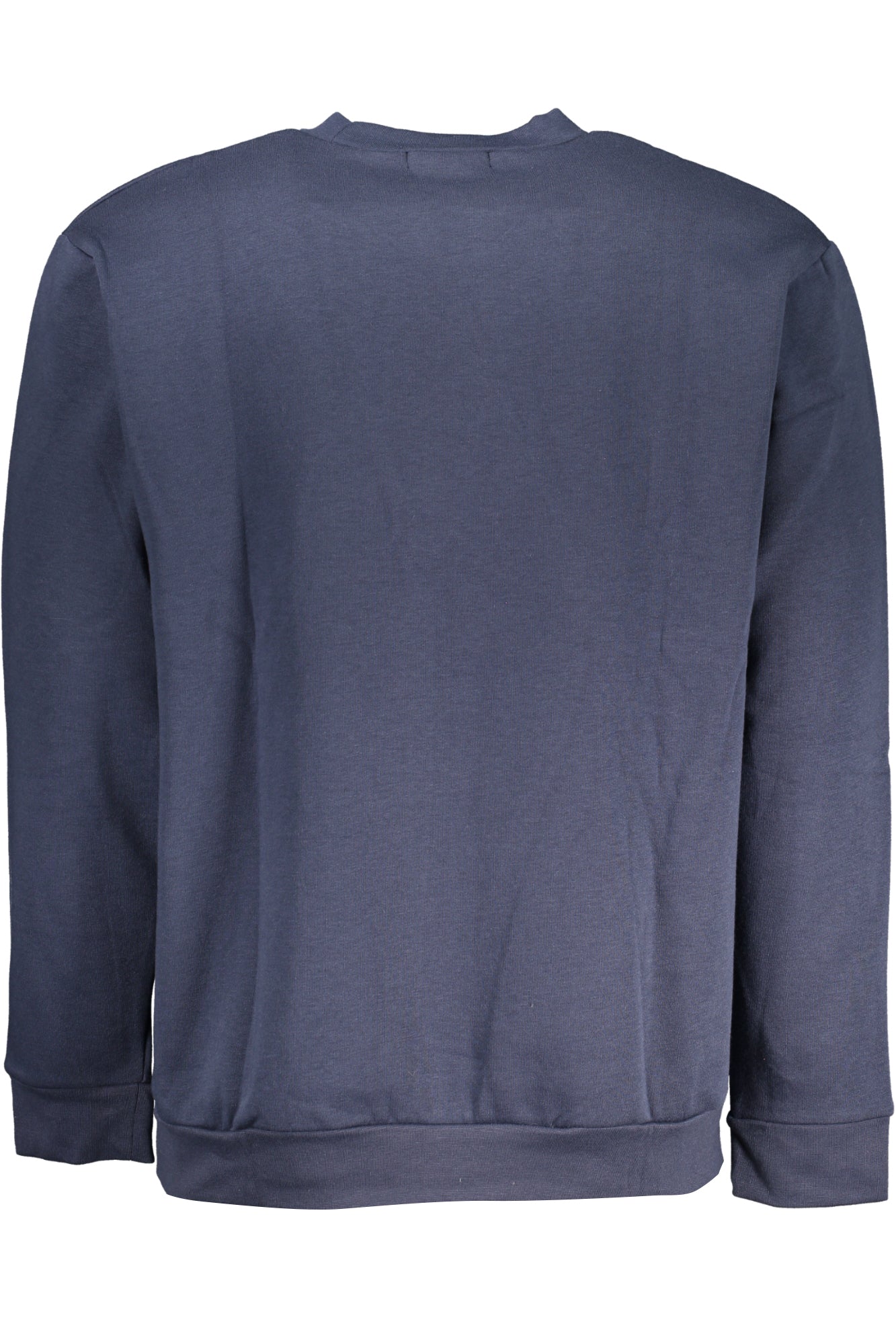 QXT66ACF062_BL04926 – Herren Pullover: Blau, gefüttert, Rundhals, Stickerei, Langarm – Größe: S, M, L, XL – Farbe: Blu