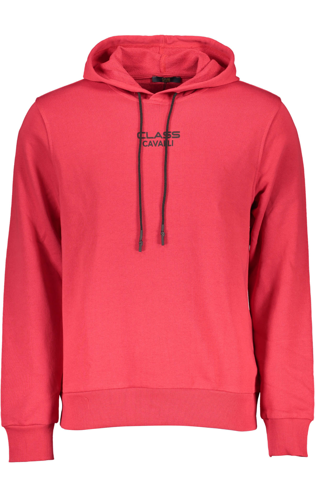 OXT60K-CF050_ROSSO_02183 – Rotes Kapuzen-Sweatshirt für Herren – Stilvolle Prints & Logo – Größe: XL – Farbe: Rosso