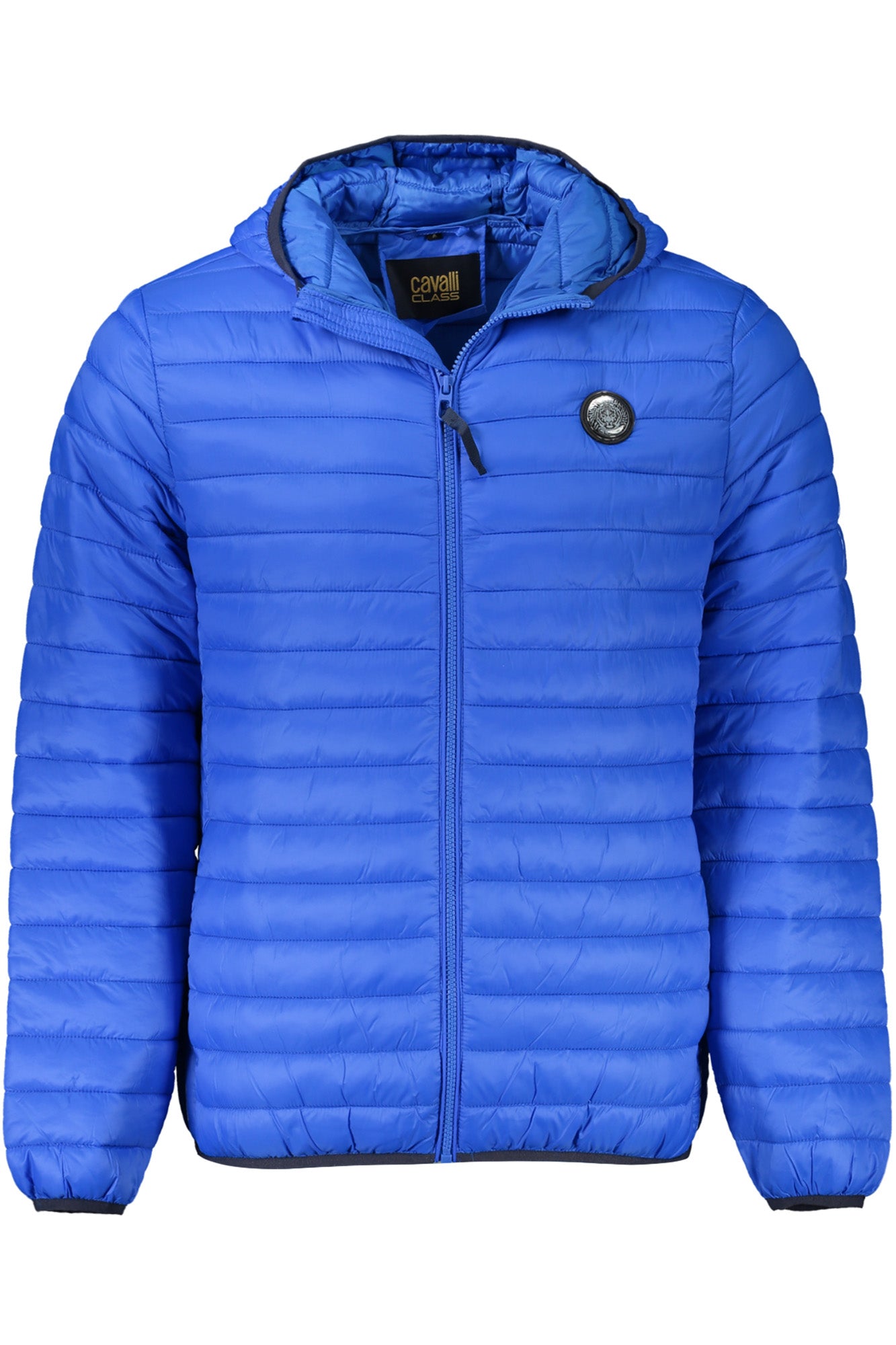 SXT40ASB002_BL04517 – Herrenjacke Blau mit Kapuze und Logo – Leicht wattiert & praktisch – Größe: S, M, L, XL, 2XL – Farbe: Blu