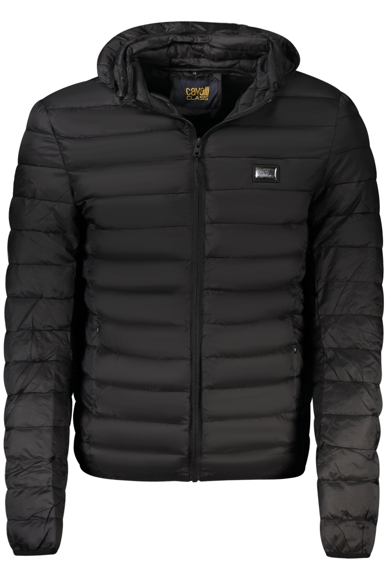 TXT40RSB049_NE05051 – Herrenjacke in Schwarz mit Kapuze und Taschen – Stilvoll & Praktisch – Größe: S, M, L, XL, 2XL – Farbe: Nero