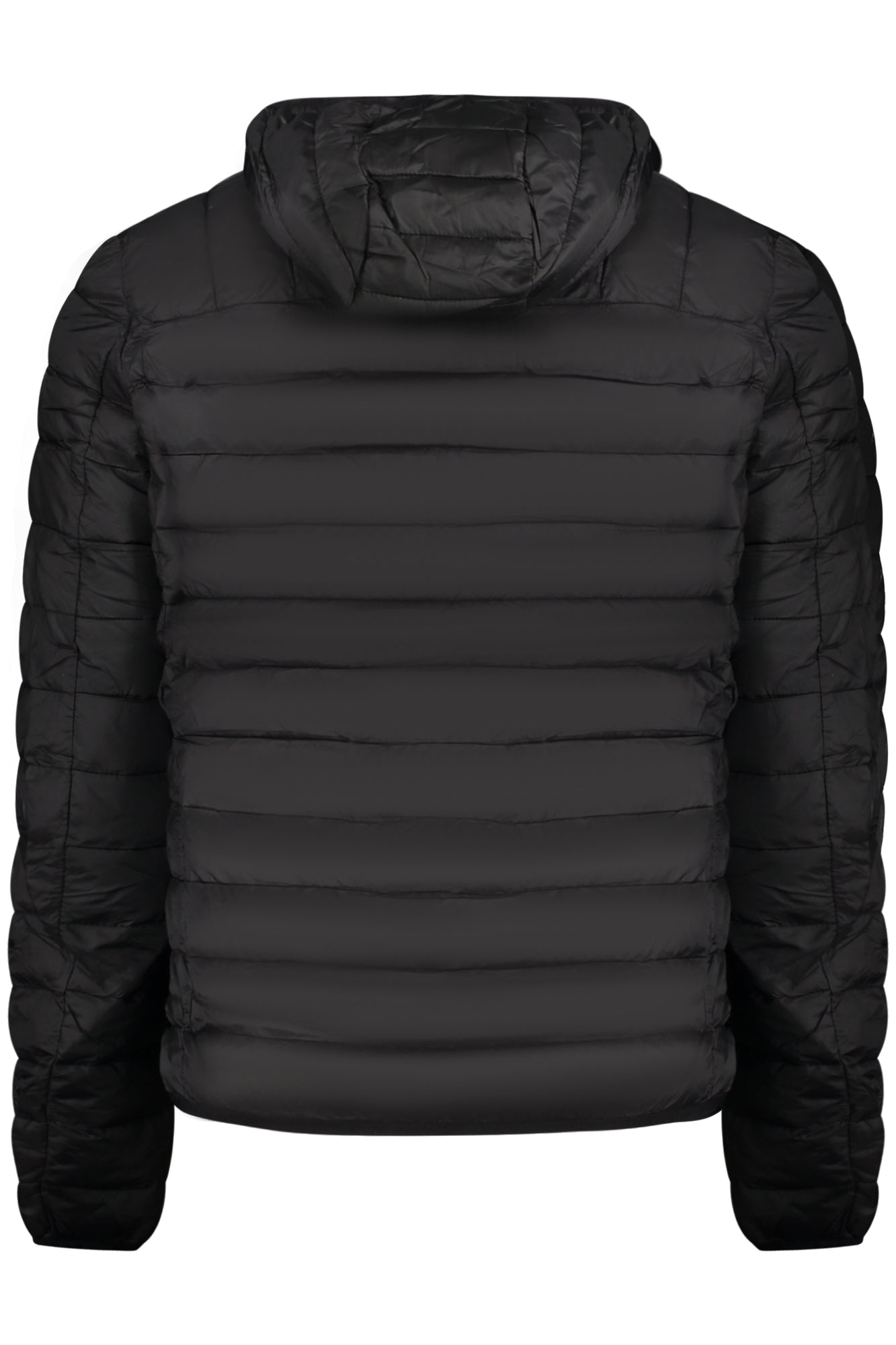 TXT40RSB049_NE05051 – Herrenjacke in Schwarz mit Kapuze und Taschen – Stilvoll & Praktisch – Größe: S, M, L, XL, 2XL – Farbe: Nero