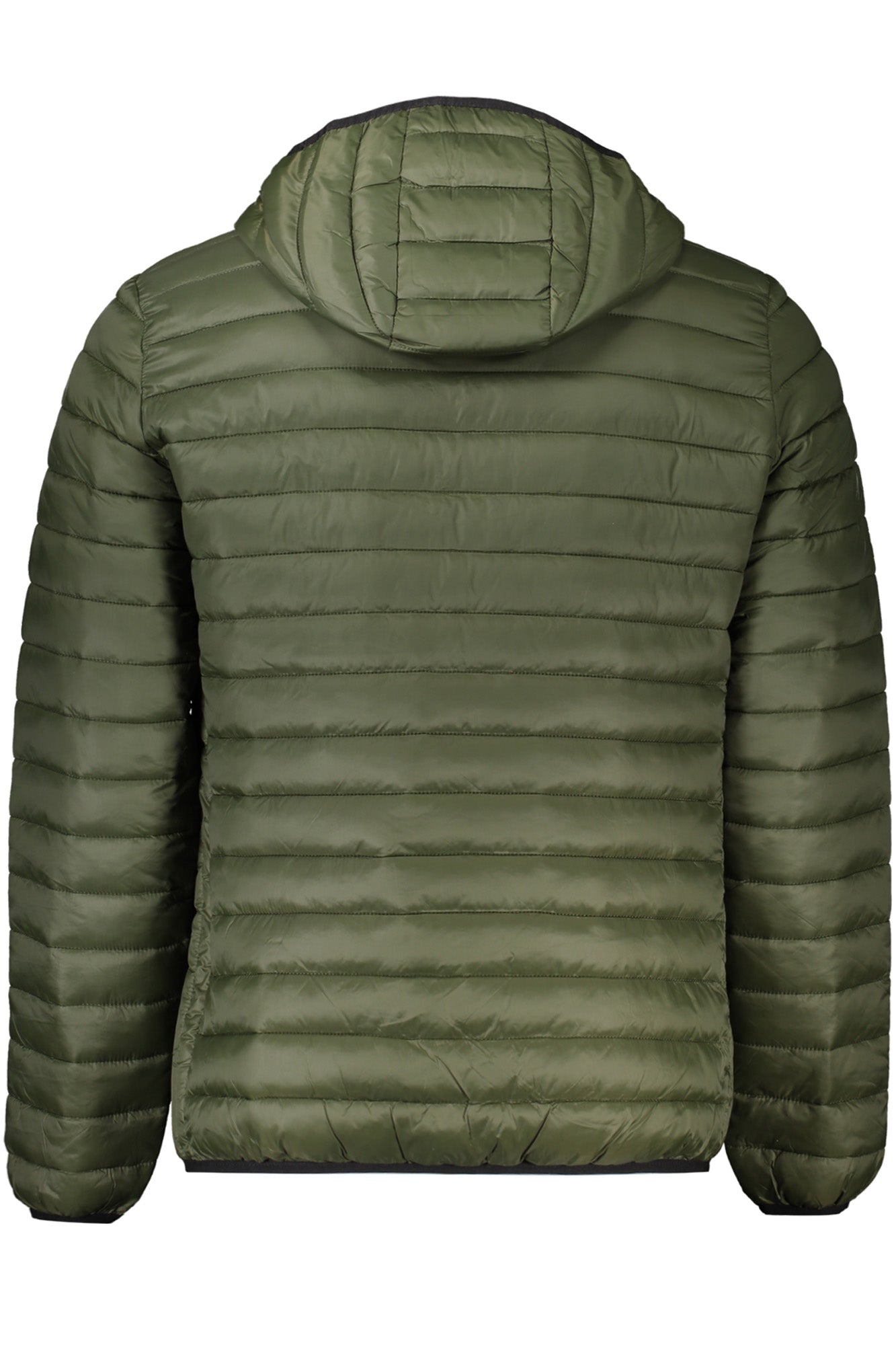 SXT40ASB002_VE09159 – Herrenjacke Grün mit Kapuze - Leicht Gefüttert und Praktische Taschen – Größe: S, M, L, XL, 2XL – Farbe: Verde