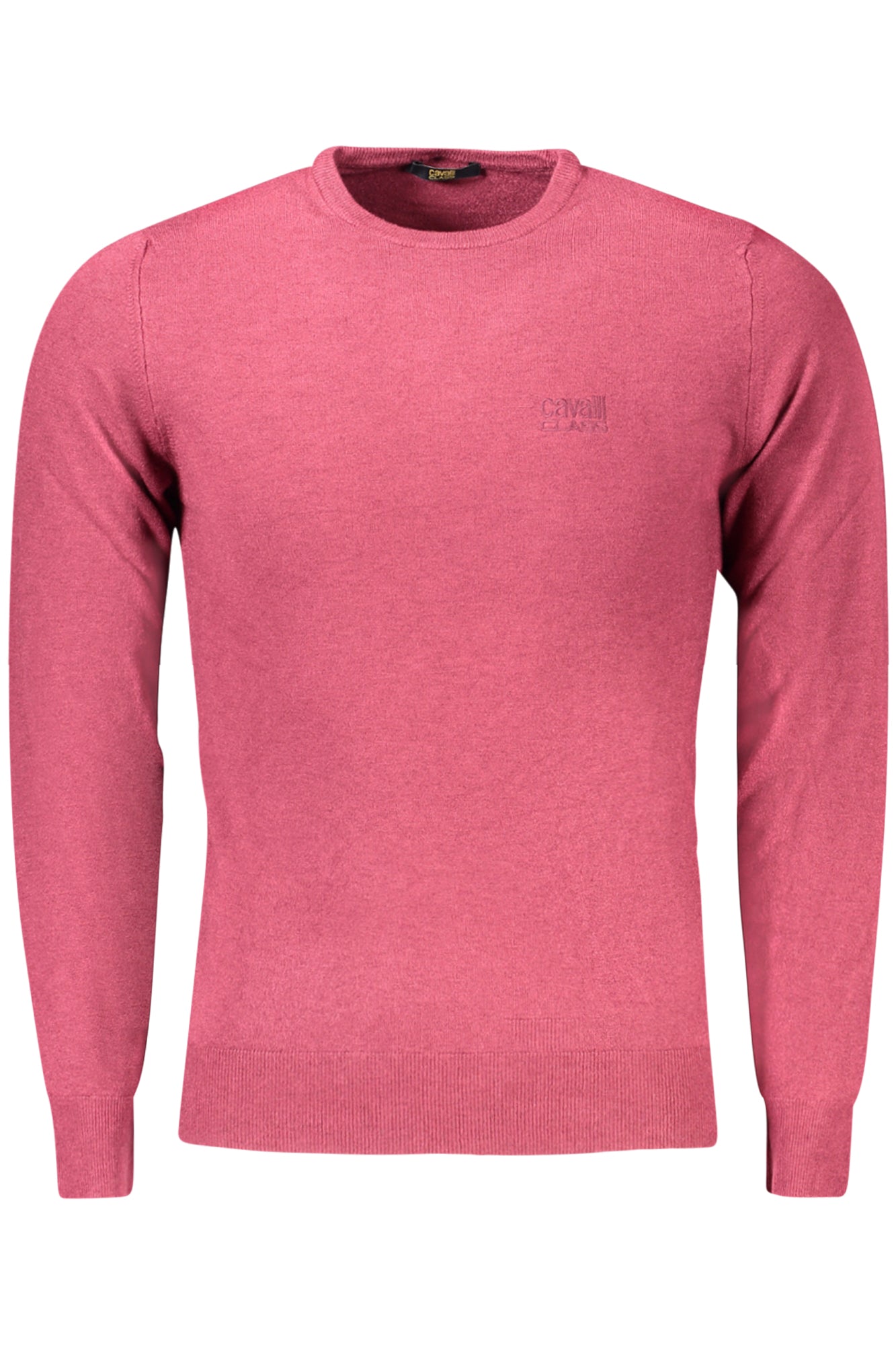 TXM60A_RO02002 – Eleganter roter Pullover für Herren mit Stickerei und Rundhalsausschnitt – Größe: M, L, XL, 2XL – Farbe: Rosso