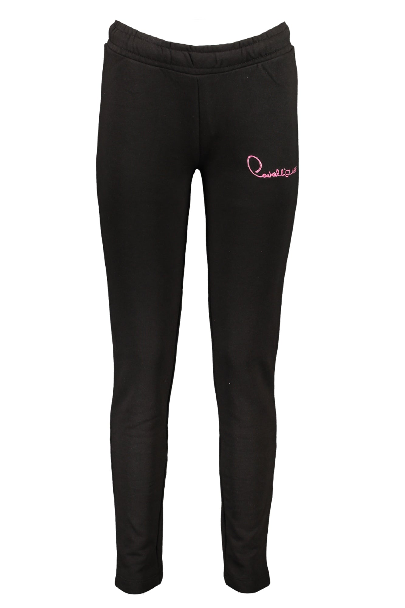 RXT23ACF062_NE05051 – Elegante Damen-Sporthose Schwarz – Angeraut mit Kordel und Stickerei – Größe: XS, S, M, L, XL, 2XL – Farbe: Nero