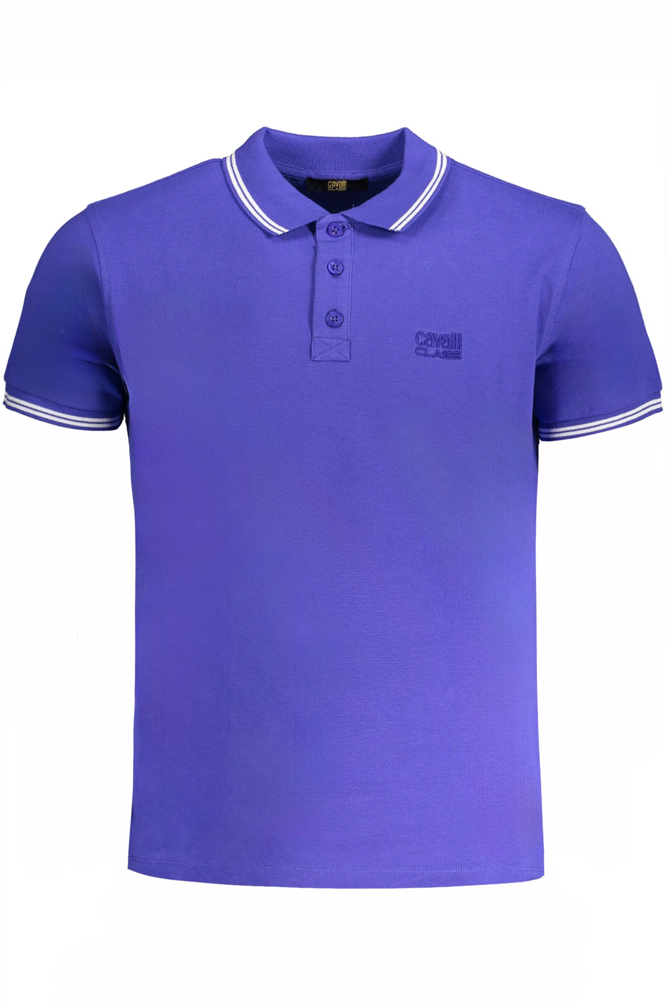 QXT64XKB002_BLROYALW – Poloshirt Herren Blau – Kurzarm, Kontrastdetails, Stickerei, Logo – Größe: M, L, XL, 2XL – Farbe: Blu