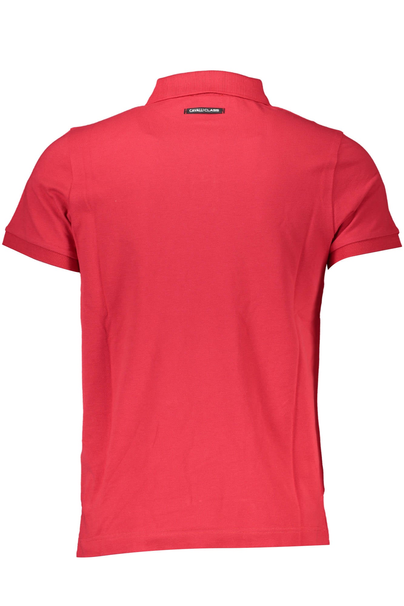 QXT64A-JD060_ROSSO_02000 – Elegantes Herren Poloshirt Rot - Kurzarm, Regular Fit, Mit Logostickerei – Größe: M, XL – Farbe: Rosso