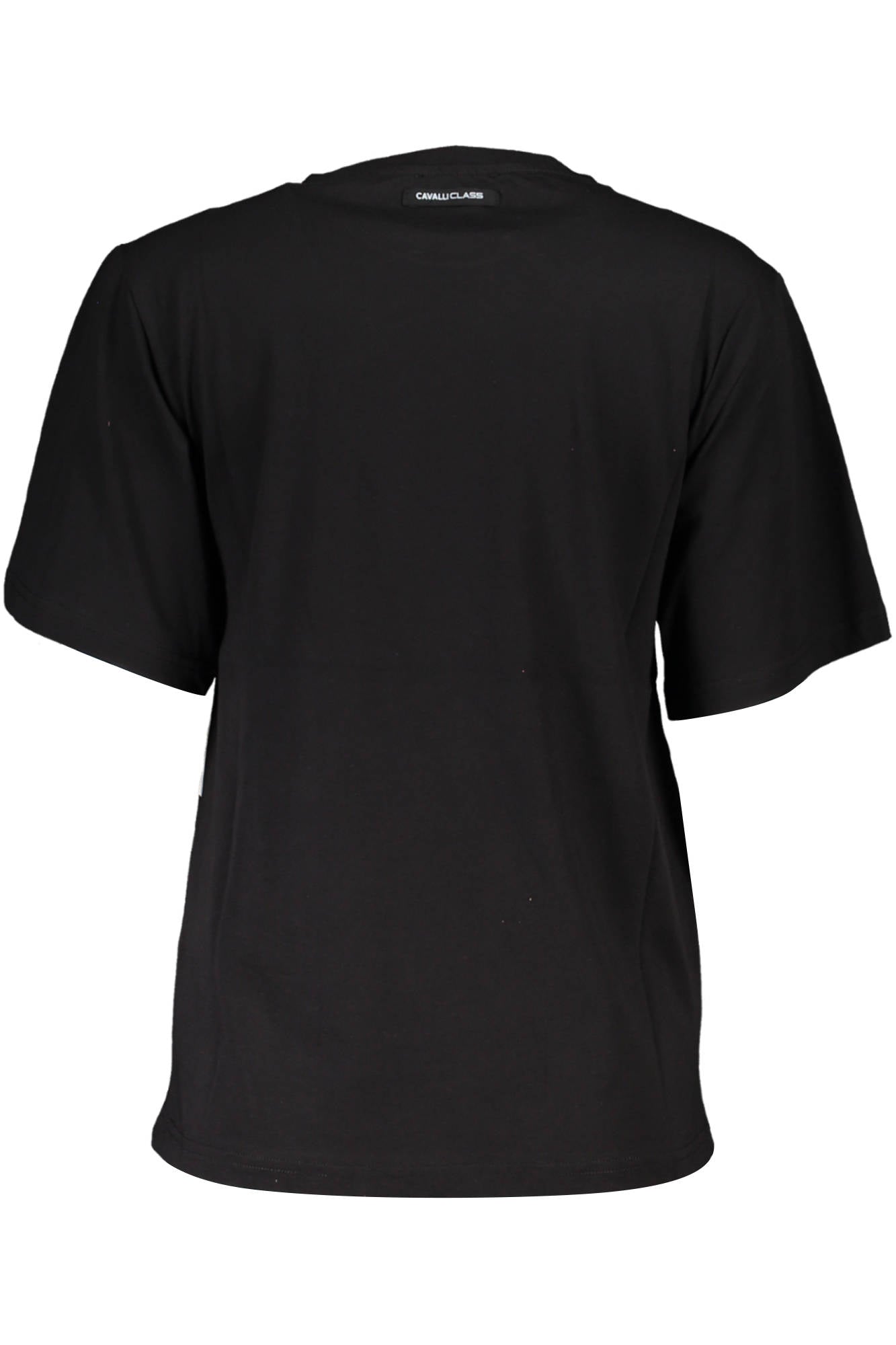 QXT62B-JD060_NERO_05051 – Elegantes Schwarzes Damen T-Shirt - Kurzarm & Regular Fit Design – Größe: L, S – Farbe: Nero