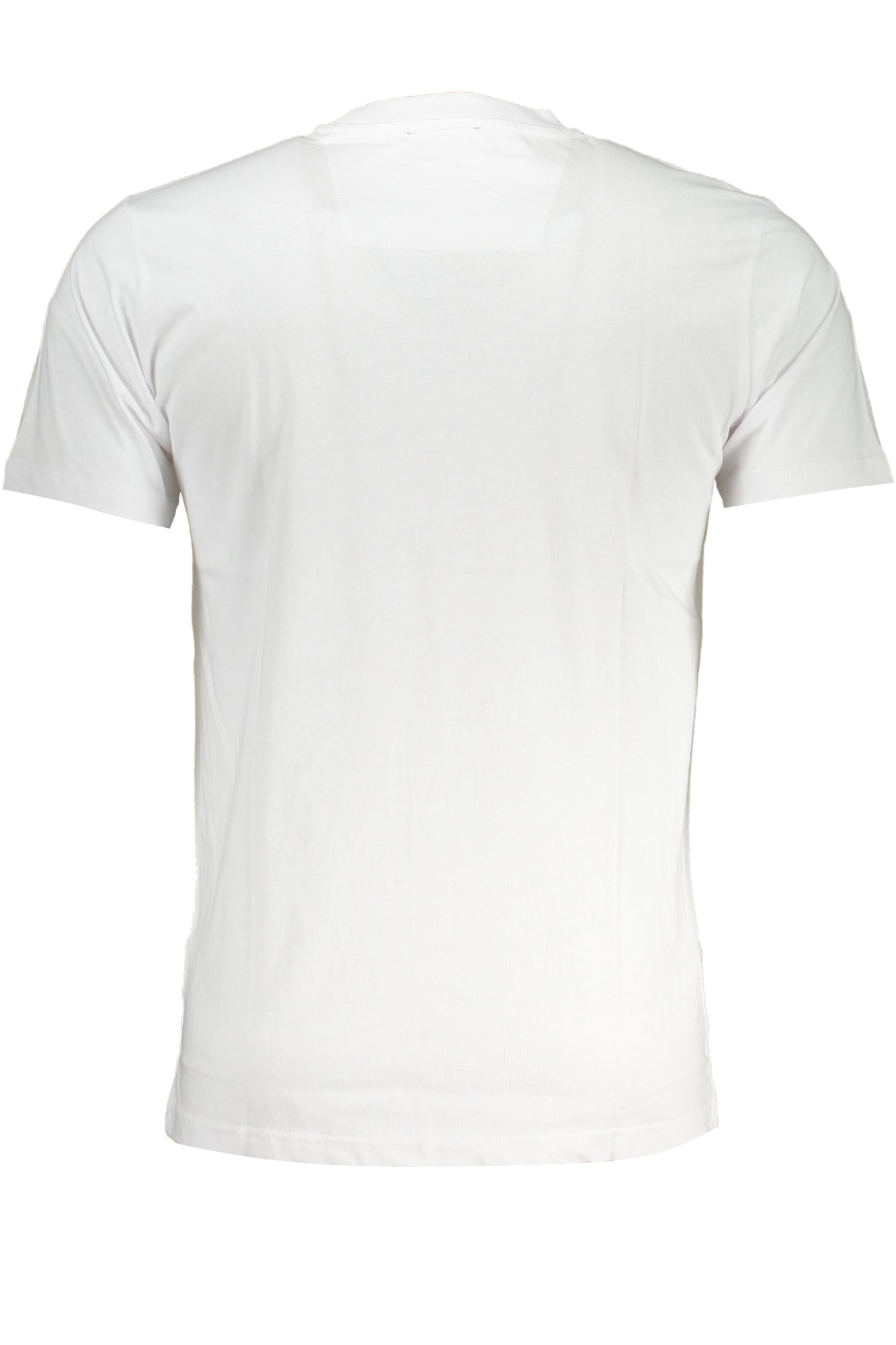 QXT63FJD060_BI00053 – Weißes Herren Kurzarm-T-Shirt mit Rundhals und Logo-Print – Größe: XL, 2XL, L – Farbe: Bianco