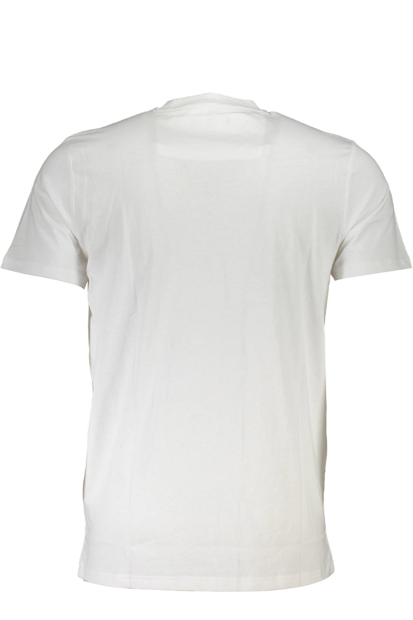 QXT61VJD060_FB03CE5_BIANCO0005 – Herren Kurzarm T-Shirt Weiß mit Rundhals und Druck-Design – Größe: M, L, XL, 2XL – Farbe: Bianco