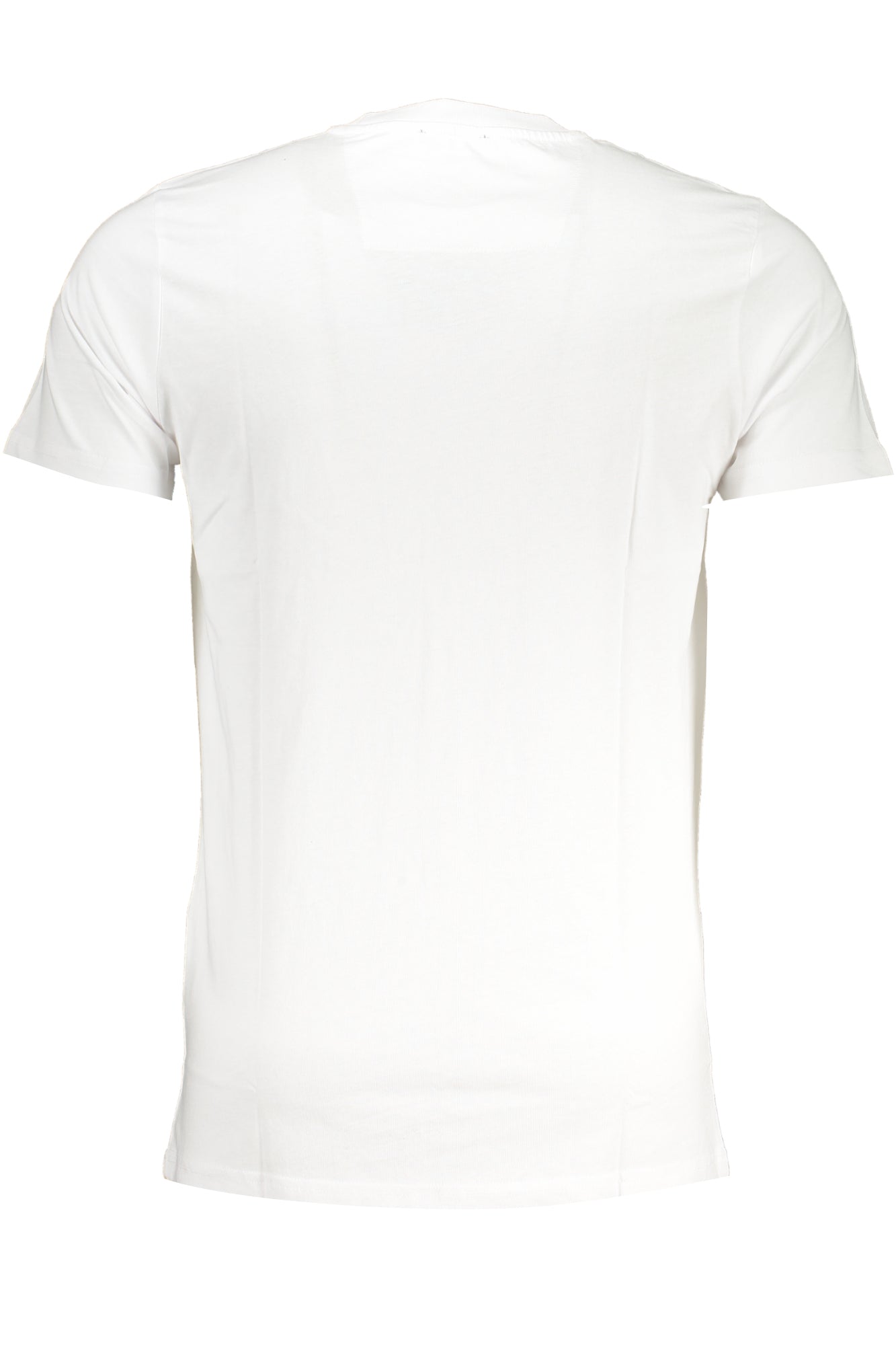 QXT63BJD060_BI00053 – Weiße Kurzarm Herren T-Shirt mit Rundhals und stilvollem Druck – Größe: L, XL, 2XL – Farbe: Bianco
