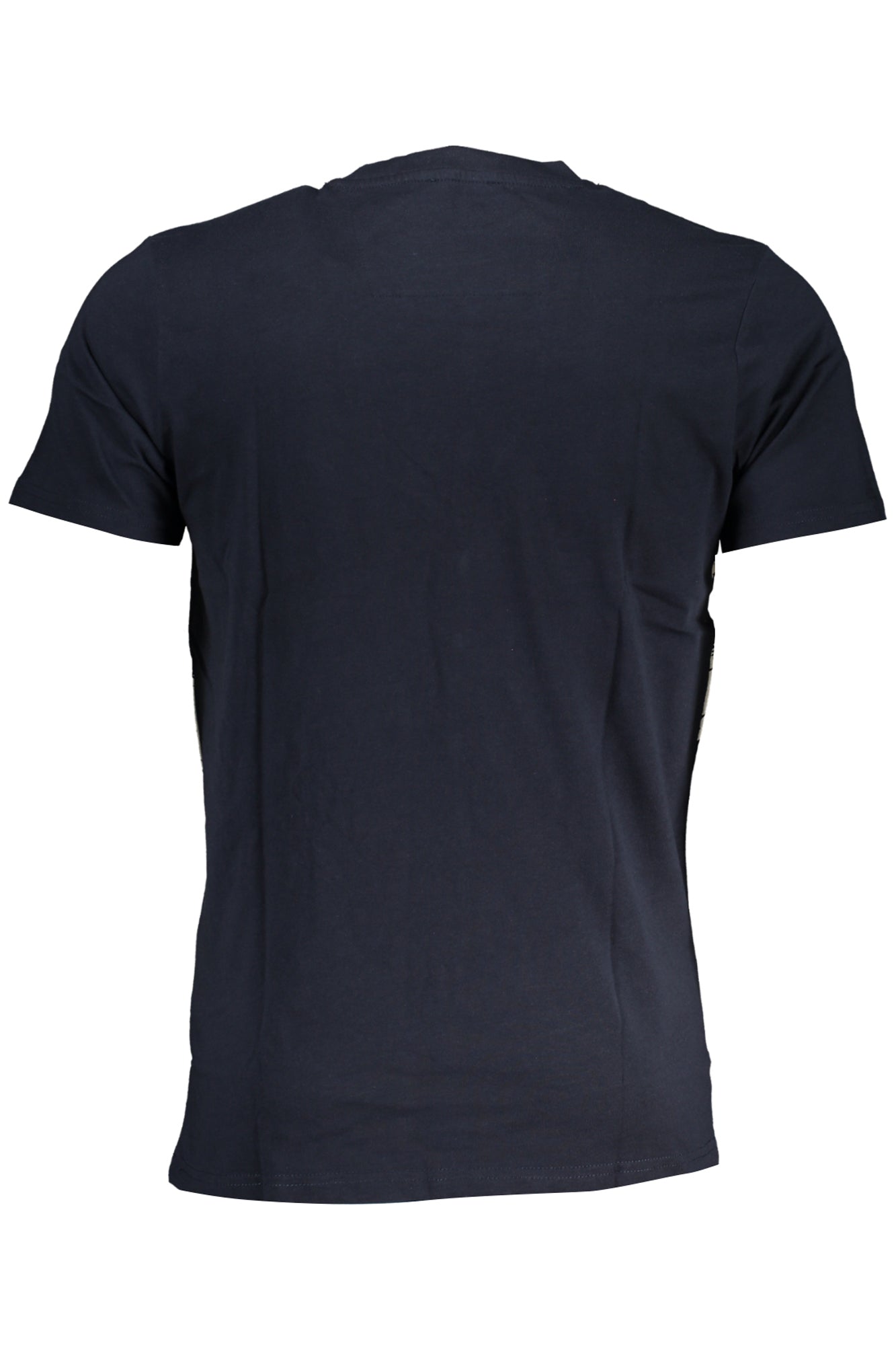 QXT62UJD060_BL04926 – Blaues Herren T-Shirt mit Rundhals & Logo-Print - Kurzarm Stil – Größe: L, XL, 2XL, M – Farbe: Blu