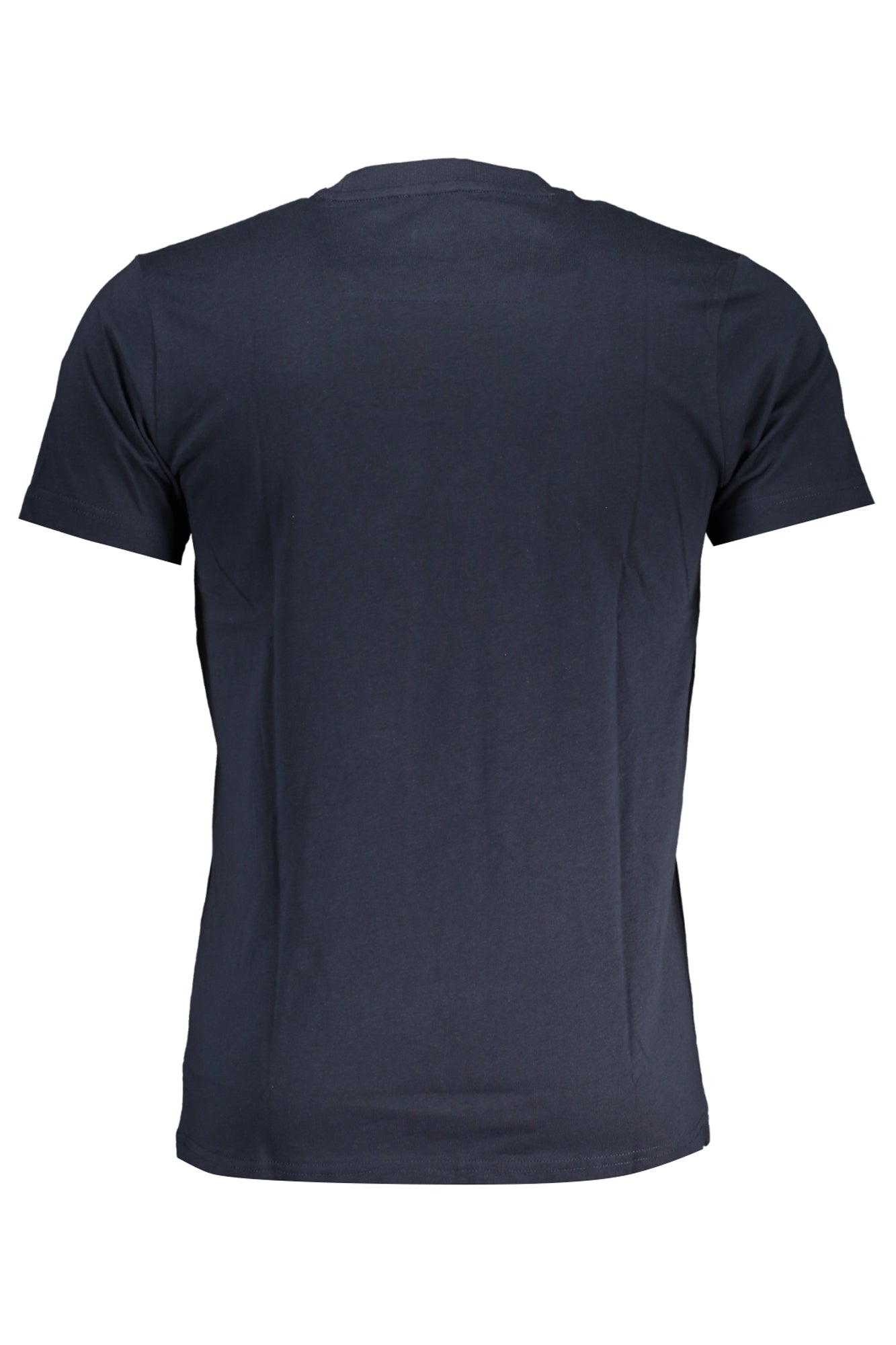 QXT62TJD060_BL04926 – Stylisches Blaues Herren-Kurzarmshirt mit Druck und Rundhalsausschnitt – Größe: M, L, XL, 2XL – Farbe: Blu