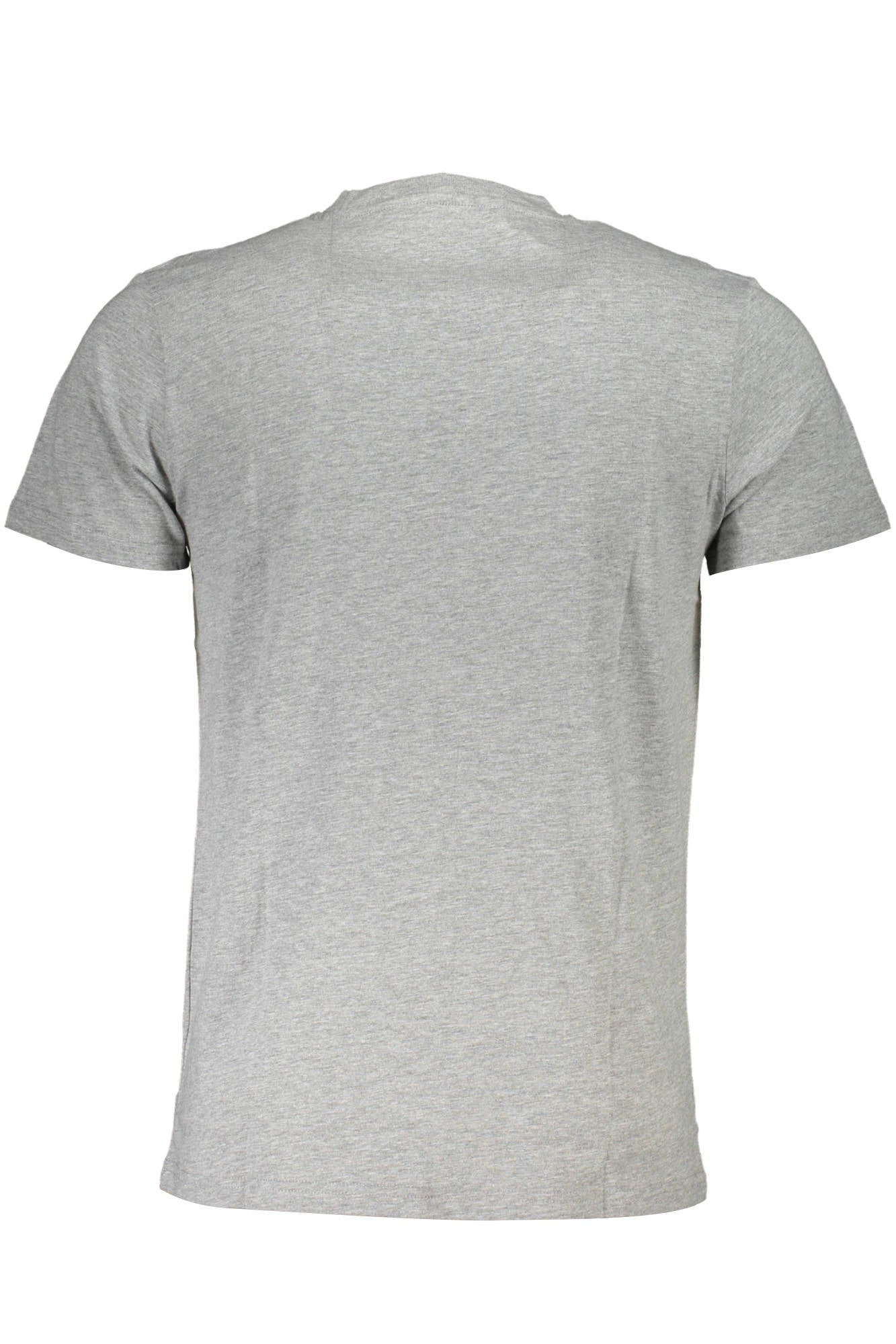 QXT61U-JD060_GRIGIO_04965 – Graues Herren T-Shirt mit Druck und Logo - Rundhals, kurze Ärmel – Größe: L, XL, 2XL – Farbe: Grigio