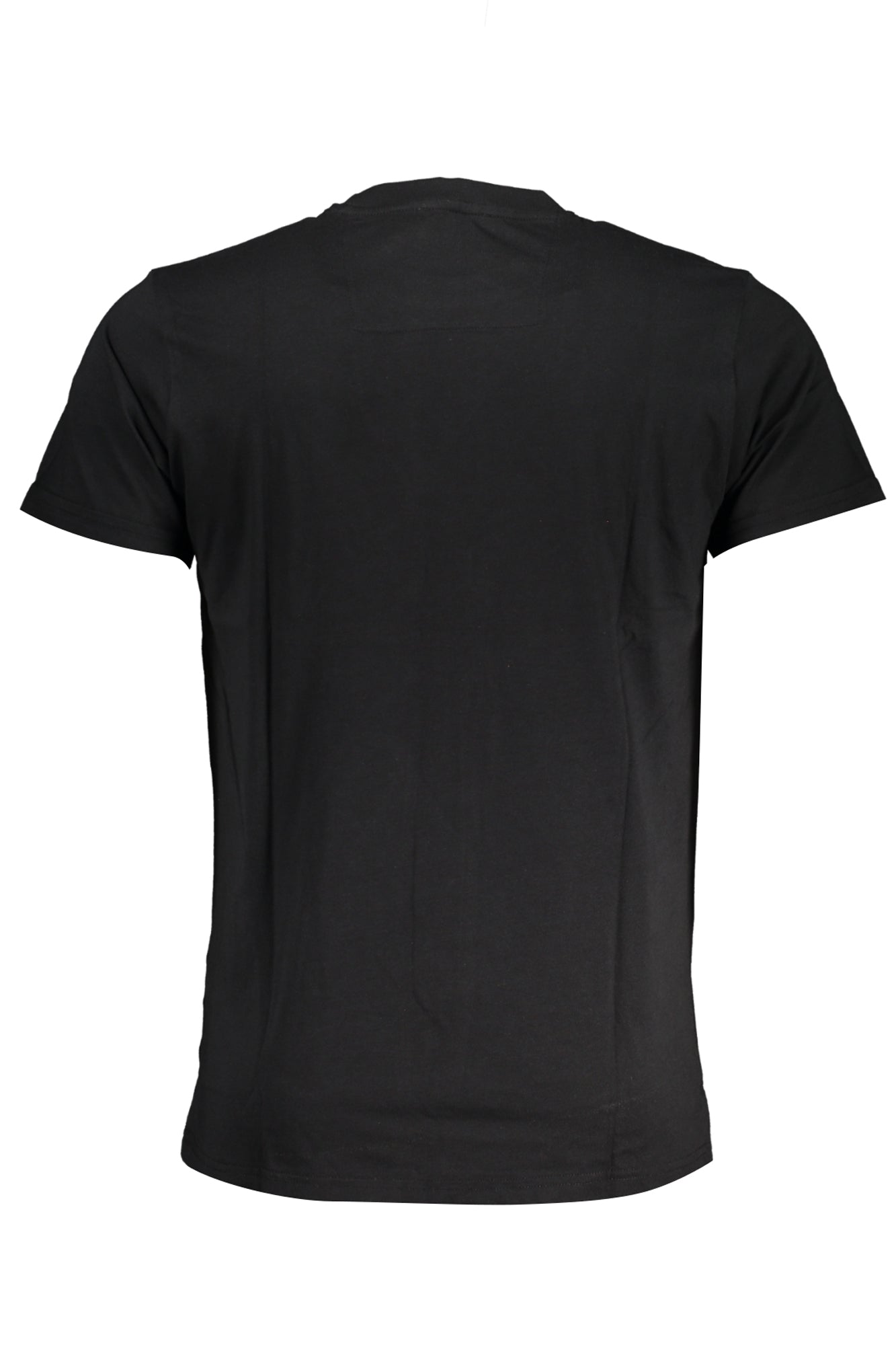 QXT62XJD060_NE05051 – Elegantes Herren Kurzarm-T-Shirt Schwarz mit Rundhalsausschnitt – Größe: L, XL, 2XL, M – Farbe: Nero