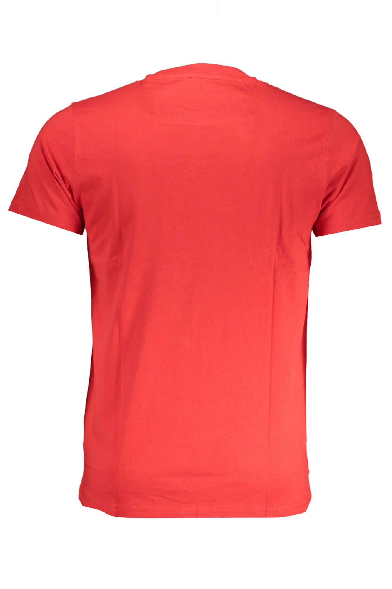 QXT62RJD060_RO02000 – Stylisches Herren Kurzarm T-Shirt Rot mit Druck & Rundhals – Größe: M, L, XL, 2XL – Farbe: Rosso