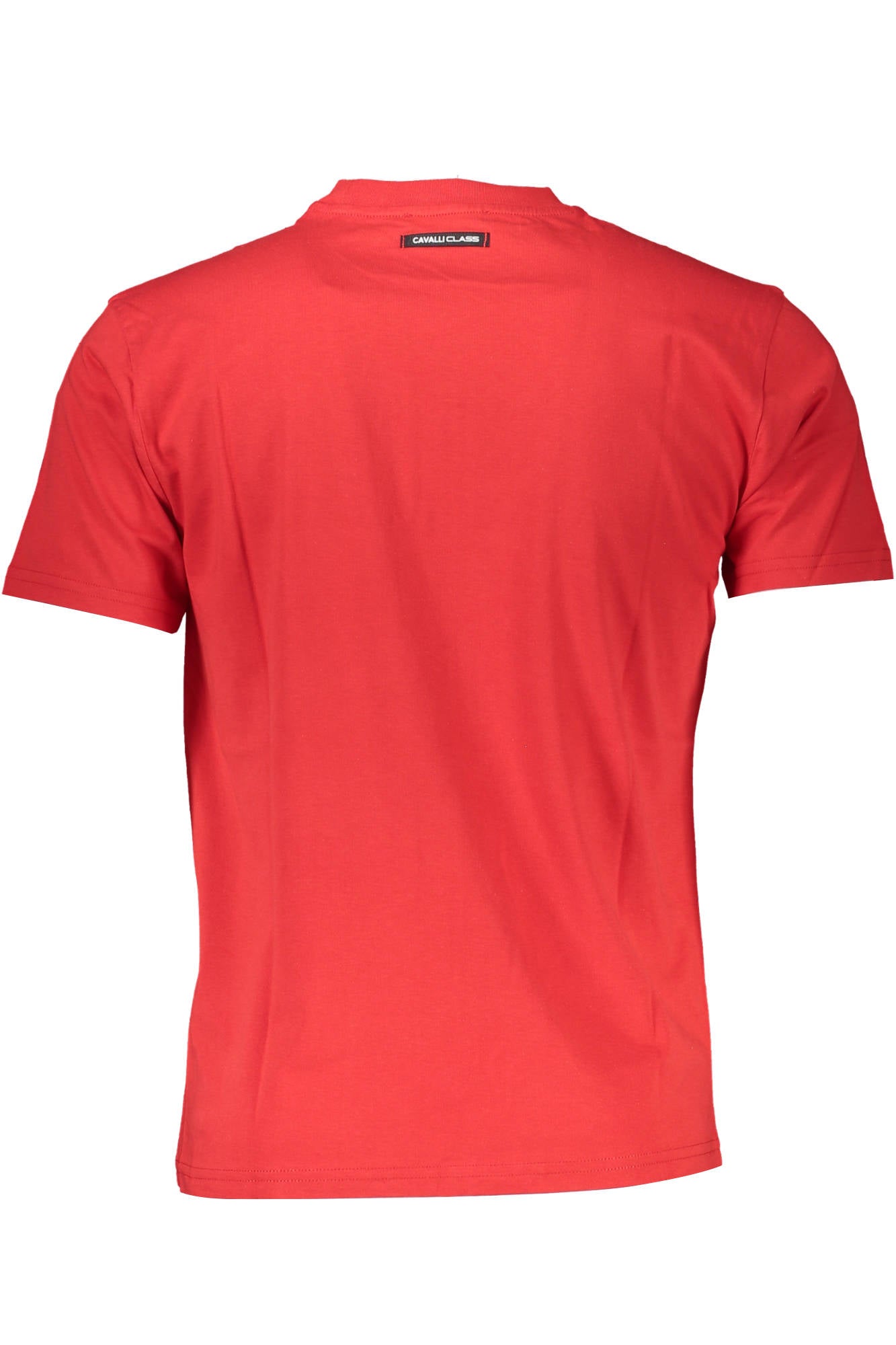 QXT60B-JD060_ROSSO_02000 – Rotes Herren-T-Shirt: Regular Fit, Rundhals & Logo-Druck – Größe: M, L, XL – Farbe: Rosso