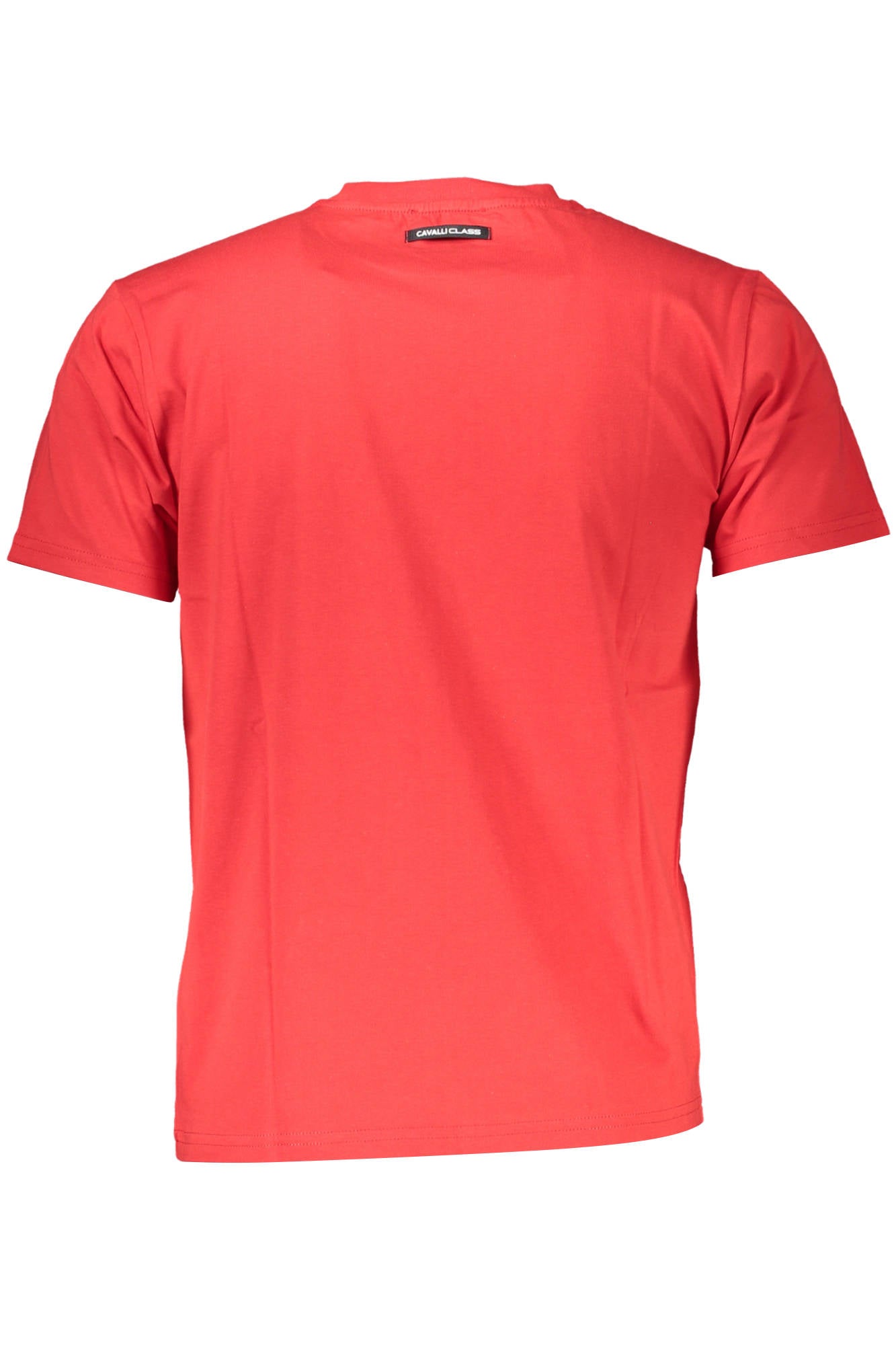 QXT60G-JD060_ROSSO_02000 – Stylisches Herren T-Shirt in Rot - Kurzarm & Rundhals mit Logo-Druck – Größe: M, L, XL – Farbe: Rosso