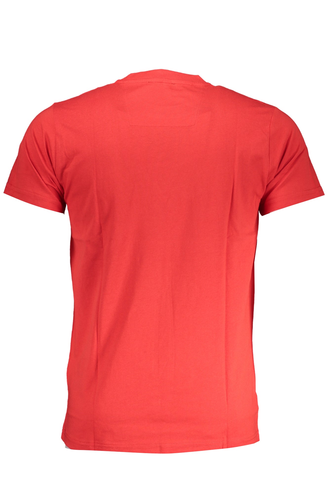 QXT62XJD060_RO02000 – Stilvolles rotes Herren T-Shirt mit Logo und Rundhalsausschnitt – Größe: M, L, XL, 2XL – Farbe: Rosso