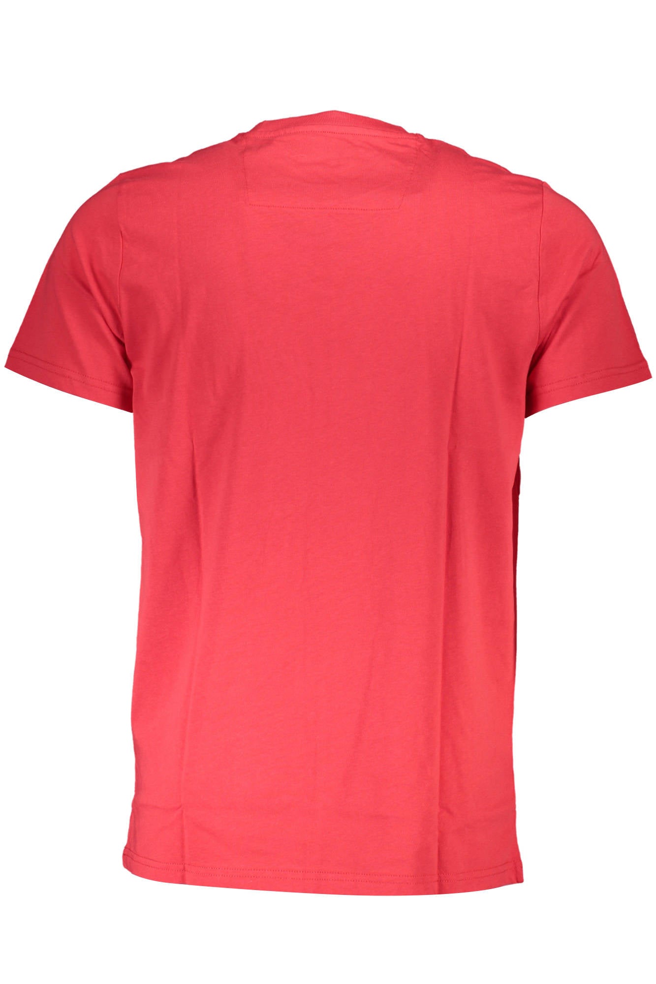 QXT61P-JD060_ROSSO_02000 – Herren T-Shirt Rot: Kurzarmliges Oberteil mit Logo & Print – Größe: L, XL, 2XL – Farbe: Rosso