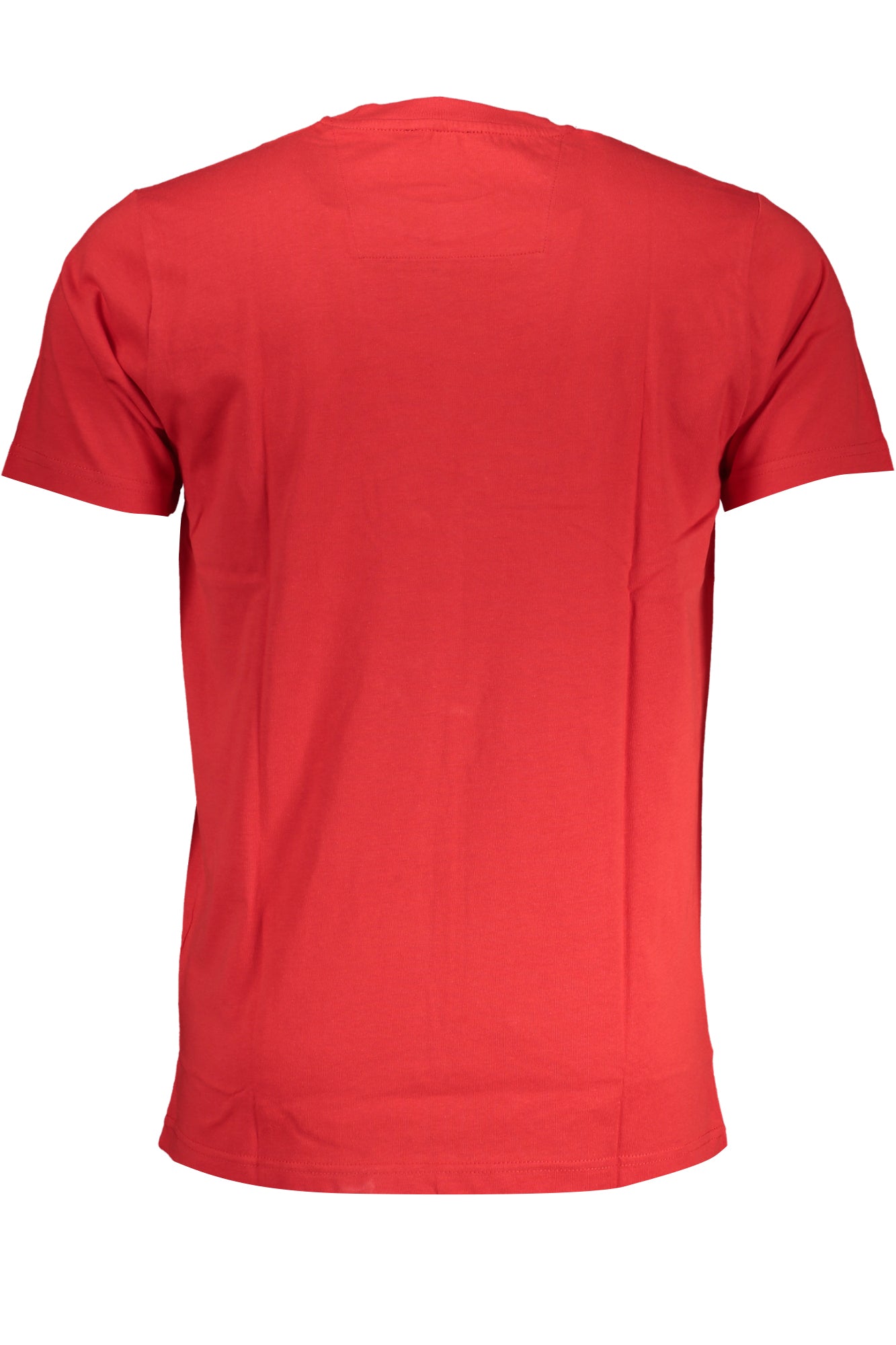QXT63FJD060_RO02000 – Herren Kurzarm T-Shirt Rot mit Logo und Druck Rundhalsausschnitt – Größe: M, L, XL, 2XL – Farbe: Rosso
