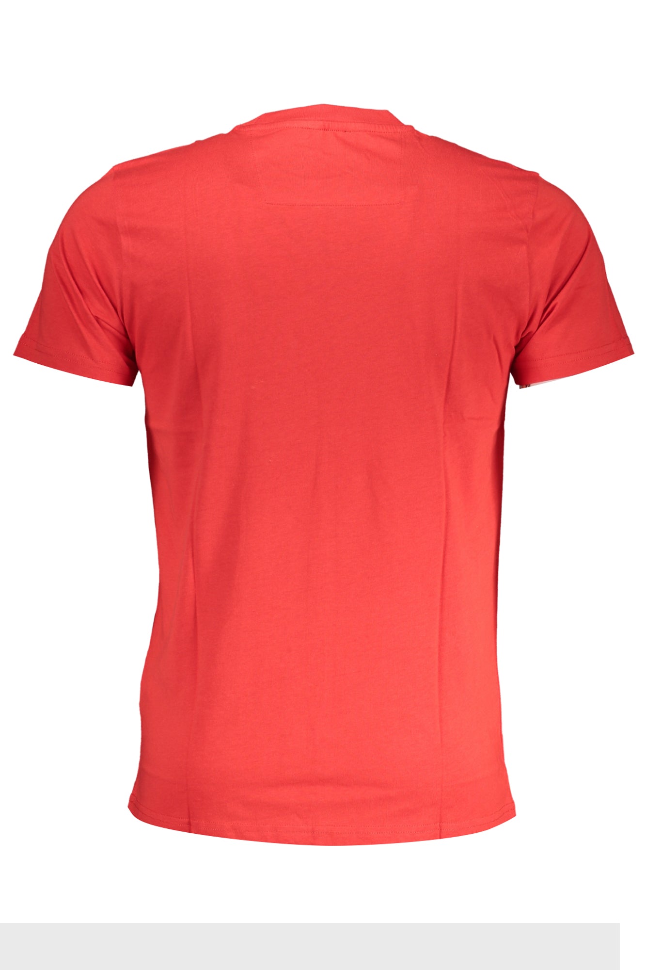 QXT63GJD060_RO02000 – Modernes Herren Kurzarm-T-Shirt | Rot mit Druck & Rundhals – Größe: M, L, XL, 2XL – Farbe: Rosso