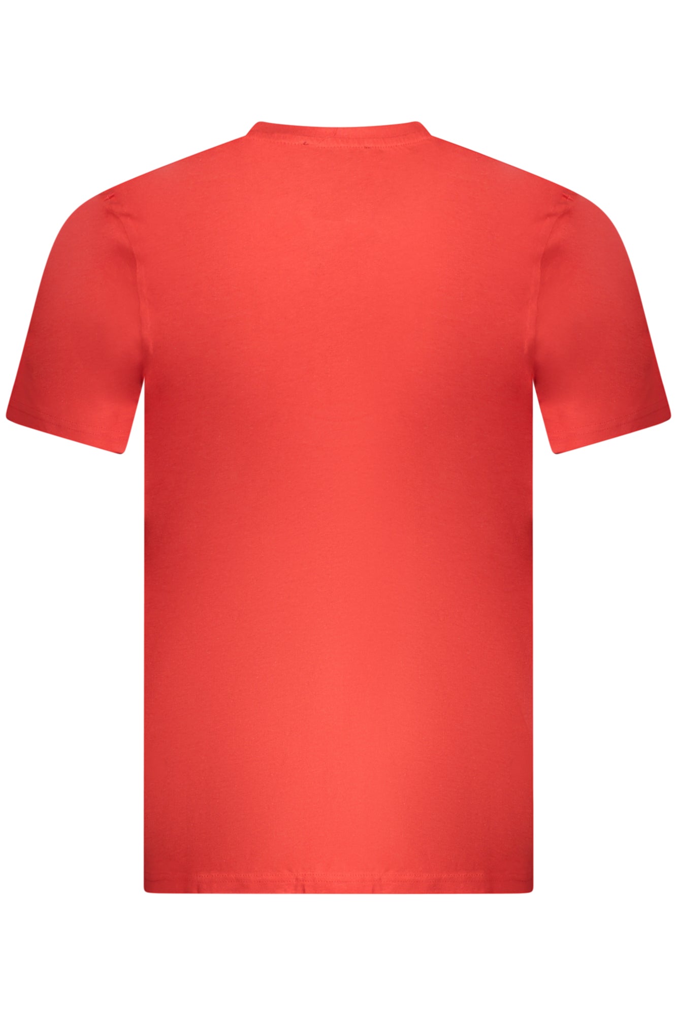 TXT61HJD060_RO02000 – Stylisches Herren Kurzarm T-Shirt in Rot mit Logo-Design – Größe: L – Farbe: Rosso