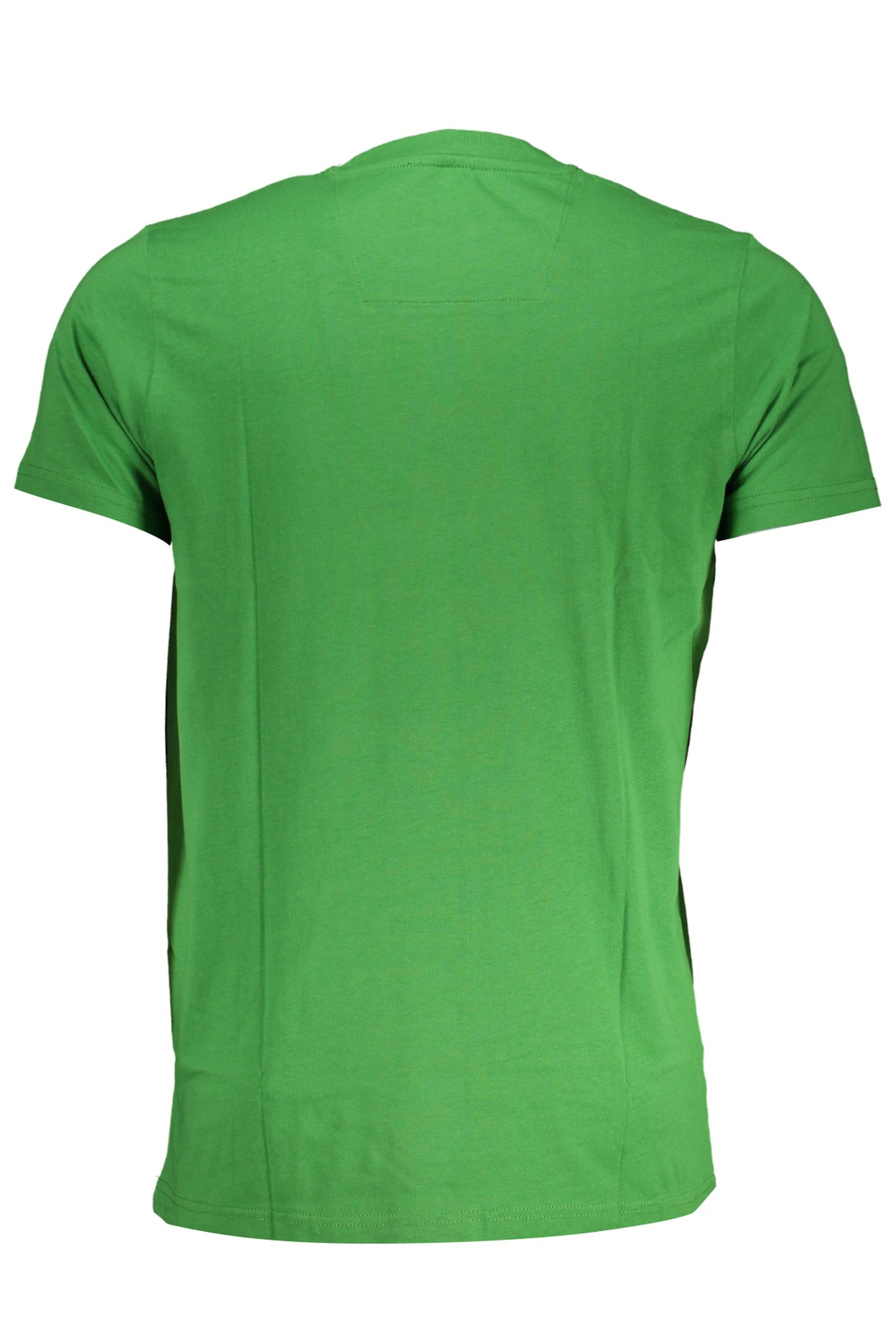 QXT62UJD060_VE07334 – Stilvolles Herren T-Shirt Grün mit Rundhals und Print-Design – Größe: M, L, XL, 2XL – Farbe: Verde