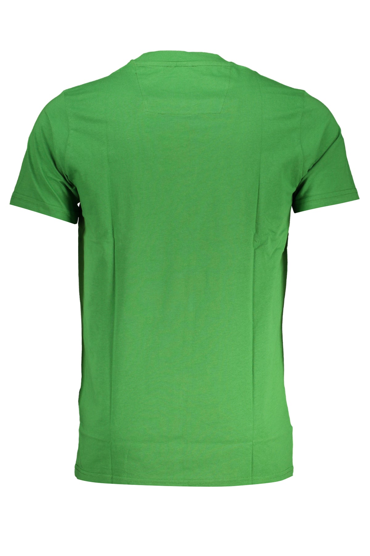 QXT62YJD060_VE07334 – Herren T-Shirt in Grün mit Rundhals & Logo-Druck - Kurzarm-Shirt – Größe: M, L, XL, 2XL – Farbe: Verde