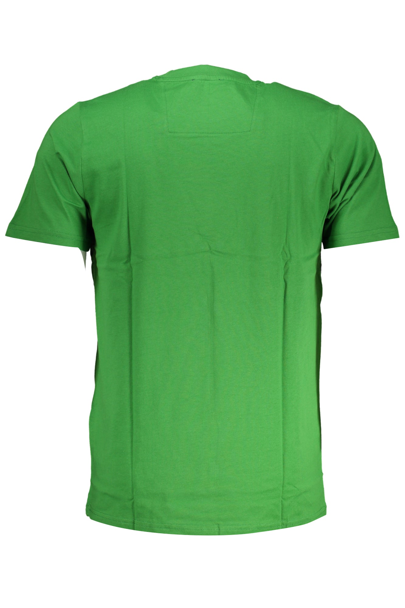 QXT62SJD060_VE07334 – Trendiges Herren Grün T-Shirt mit Rundhals und Print-Logo – Größe: M, L, XL, 2XL – Farbe: Verde