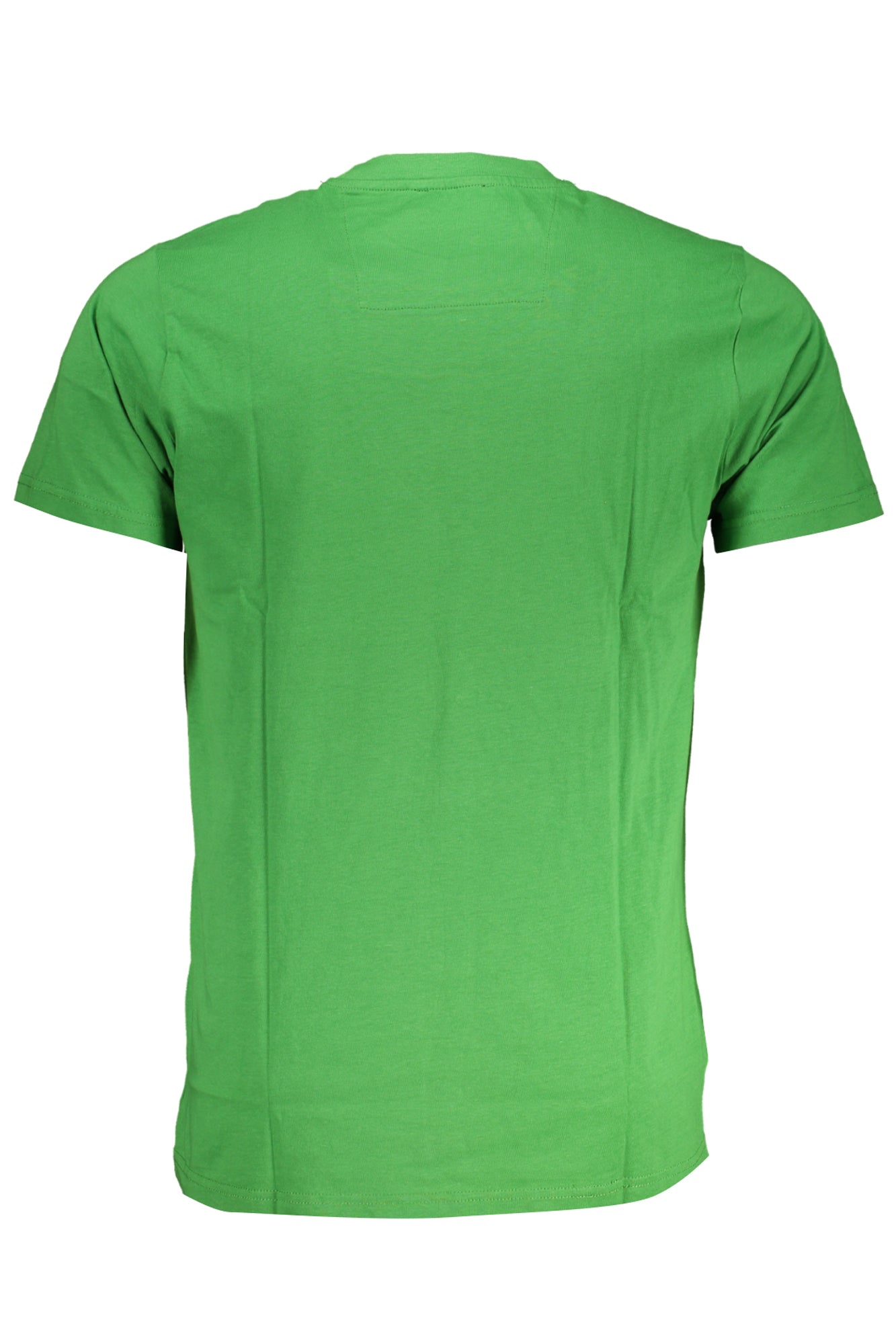 QXT62PJD060_VE07334 – Stylisches Herren Kurzarm T-Shirt in Grün mit Druck & Rundhals – Größe: L, XL, 2XL – Farbe: Verde
