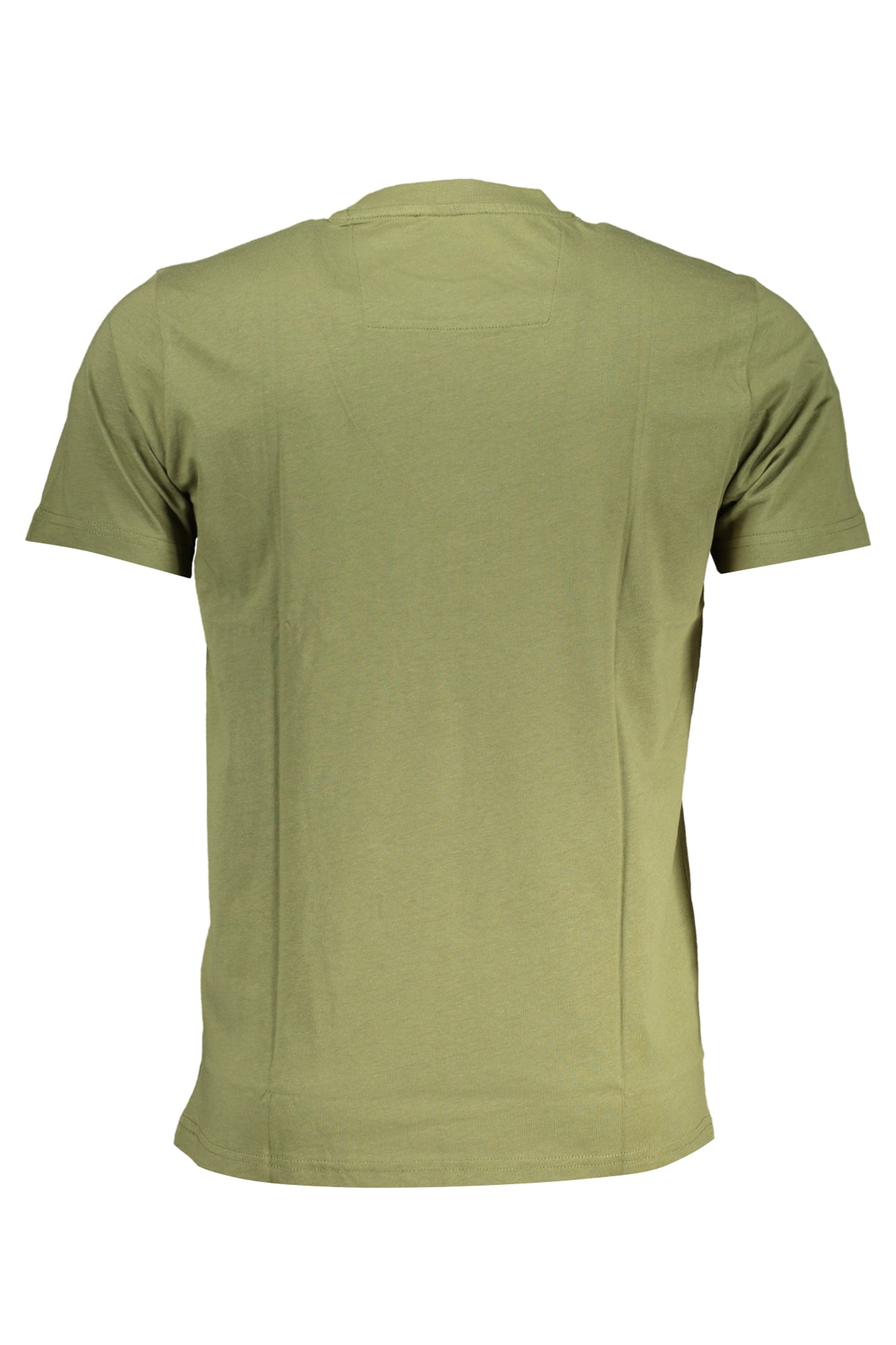 QXT63EJD060_VE04050 – Herren T-Shirt Grün mit Rundhals und Druck - Stilvoll und Modern – Größe: M, L, XL, 2XL – Farbe: Verde