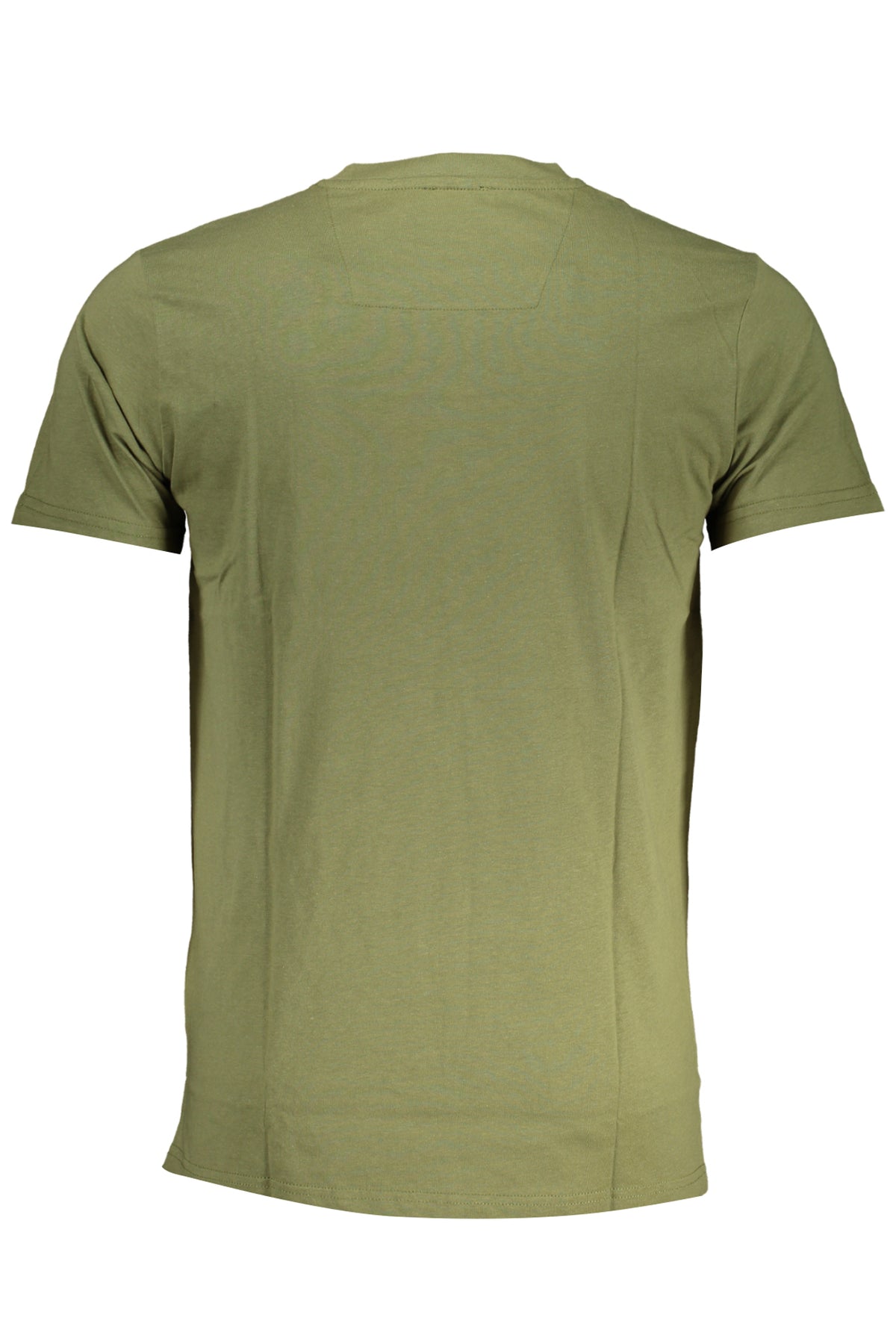 QXT62YJD060_VE04050 – Grünes Herren Kurzarm-T-Shirt mit Rundhals und Print-Design – Größe: M, L, XL, 2XL – Farbe: Verde