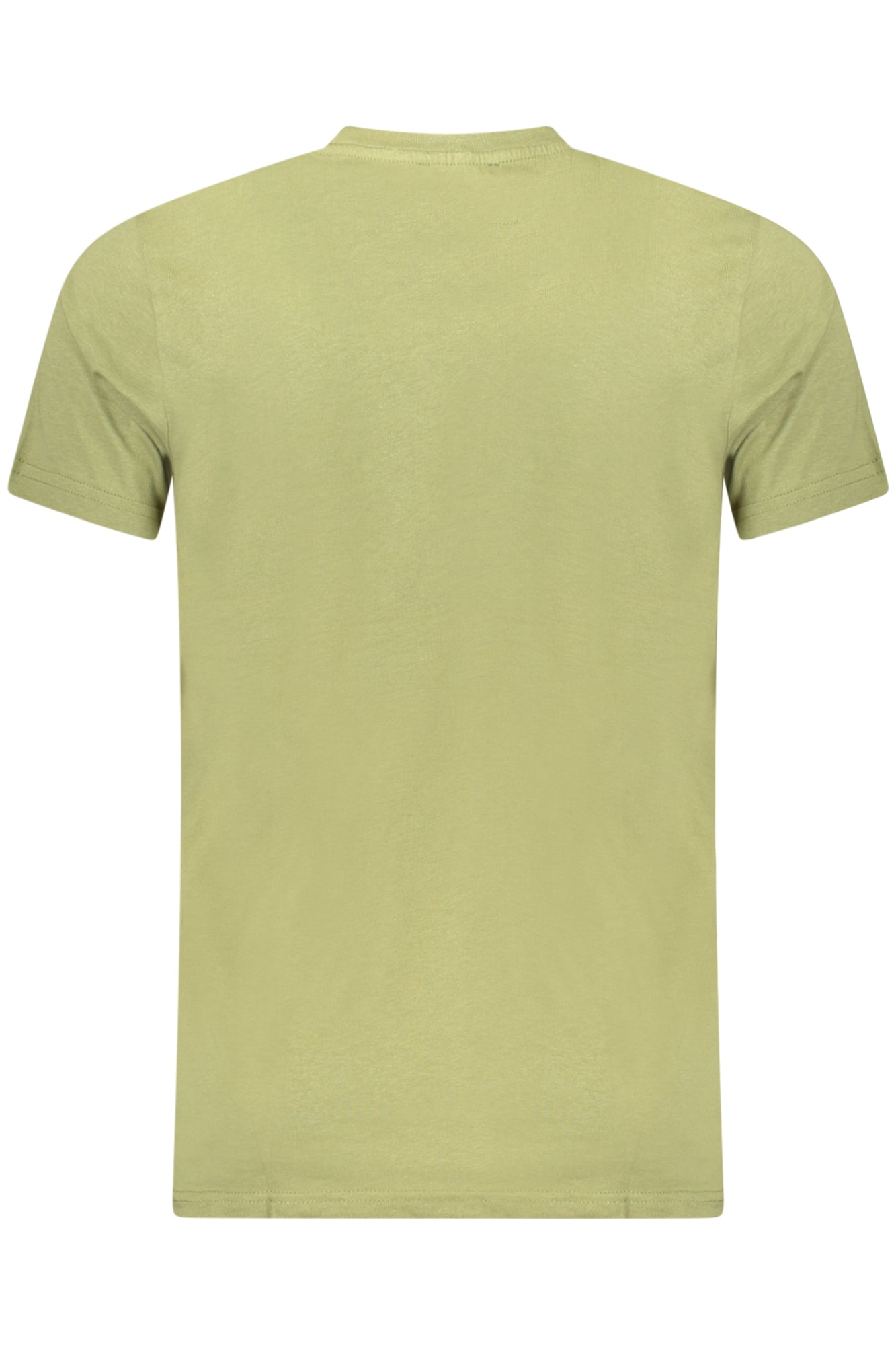 QXT62QJD060_VE04050 – Herren Kurzarm T-Shirt - Grün & Rundhals mit Logo-Druck – Größe: M, L, XL, 2XL – Farbe: Verde
