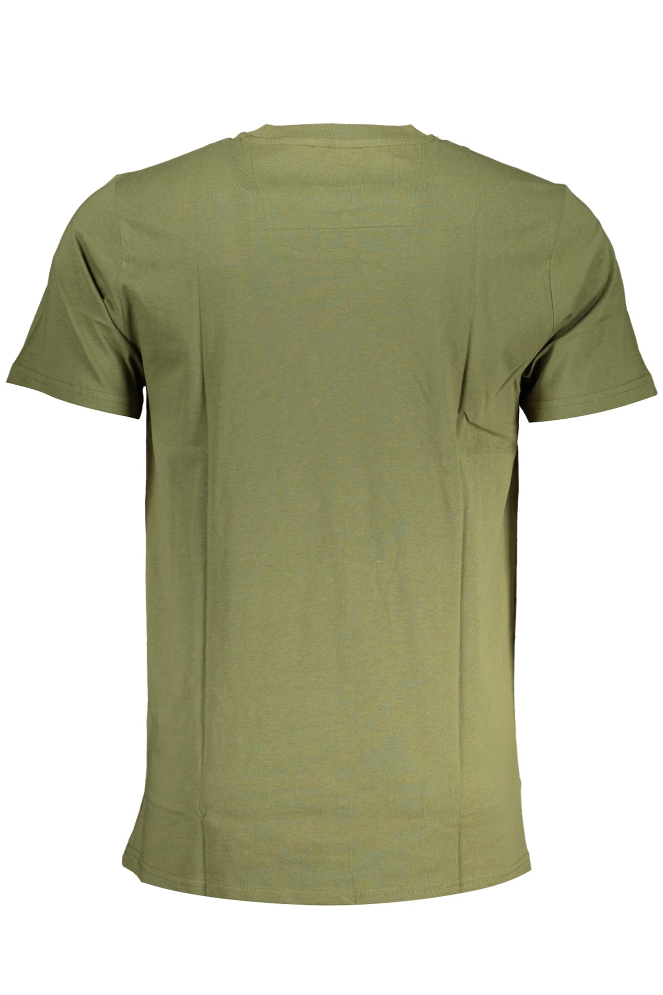 QXT63GJD060_VE04050 – Herren Kurzarm T-Shirt Grün mit Druck & Rundhals – Eleganter Look – Größe: M, L, XL, 2XL – Farbe: Verde