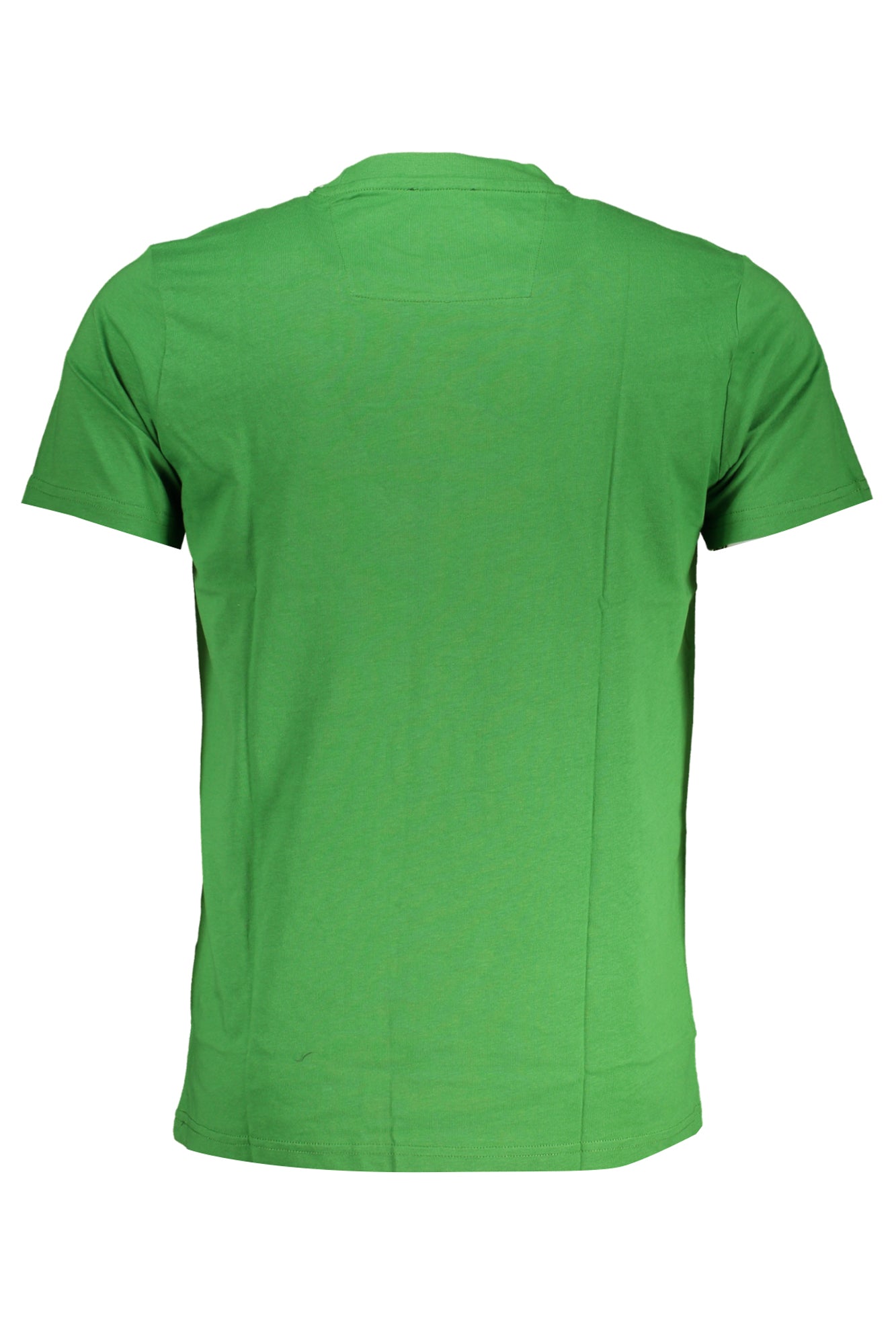 QXT62TJD060_VE07334 – Stylisches Herren T-Shirt in Grün – Kurzarm, Rundhals, Logo-Print – Größe: M, L, XL, 2XL – Farbe: Verde