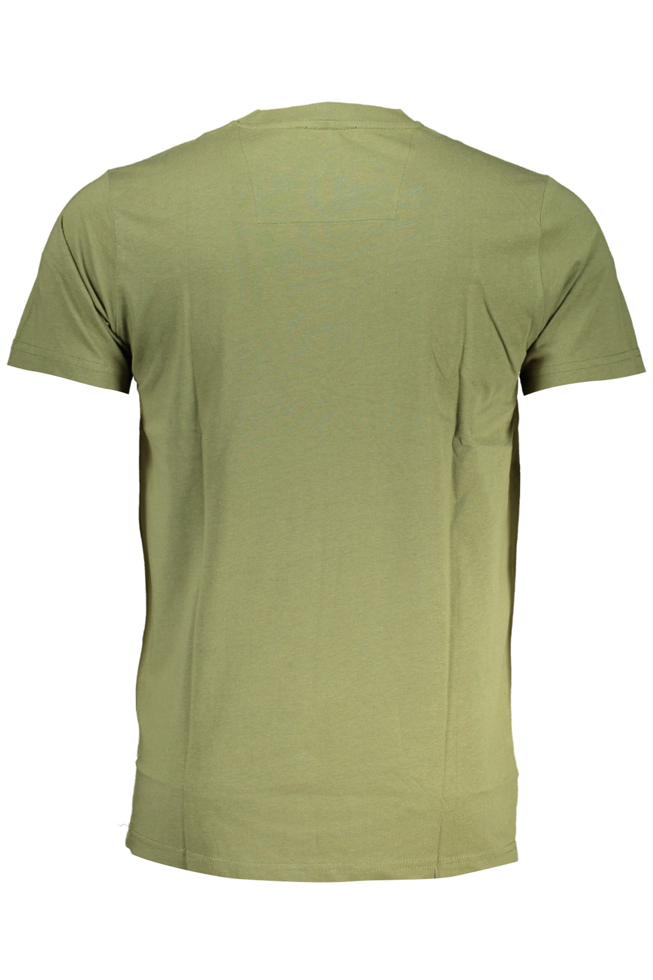 QXT63FJD060_VE04050 – Herren Kurzarm T-Shirt: Grün, Rundhals mit Logo und Druck – Größe: M, L, XL, 2XL – Farbe: Verde