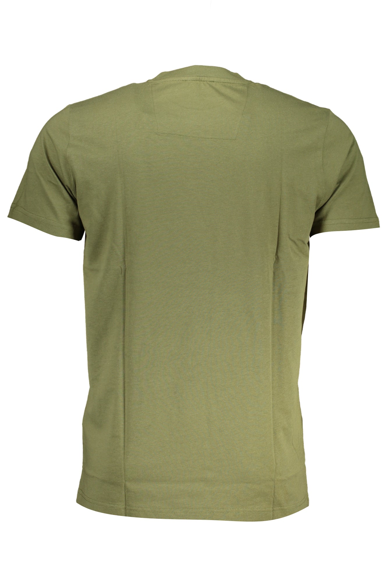 QXT62XJD060_VE04050 – Grünes Herren T-Shirt mit Rundhals und Druckmotiv - Kurzarmshirt – Größe: M, L, XL, 2XL – Farbe: Verde