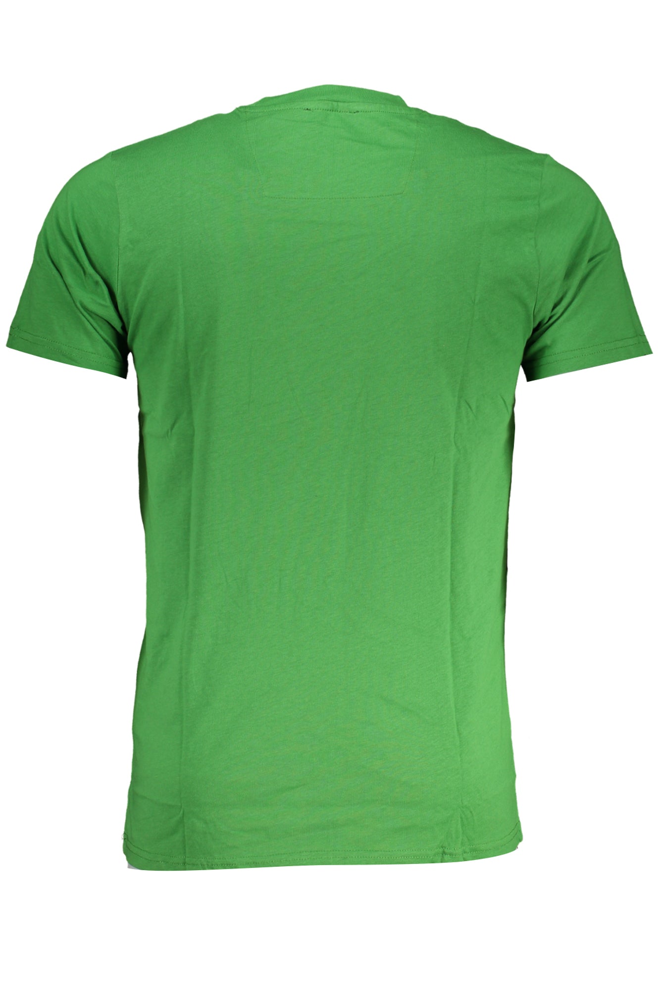 QXT63CJD060_VE07334 – Stilvolles Herren Kurzarm T-Shirt in Grün mit Rundhals & Logo-Druck – Größe: M, L, XL, 2XL – Farbe: Verde