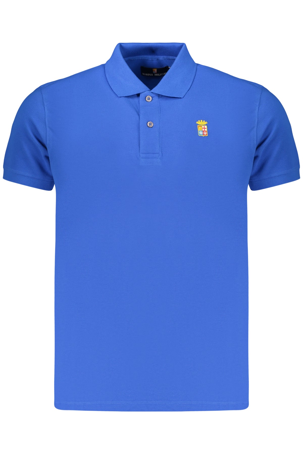 MYL200C_BL13 – Herren Blau Kurzarm-Poloshirt mit Stickerei und 2 Knöpfen – Größe: M, S, L, XL, 2XL, 3XL – Farbe: Blu