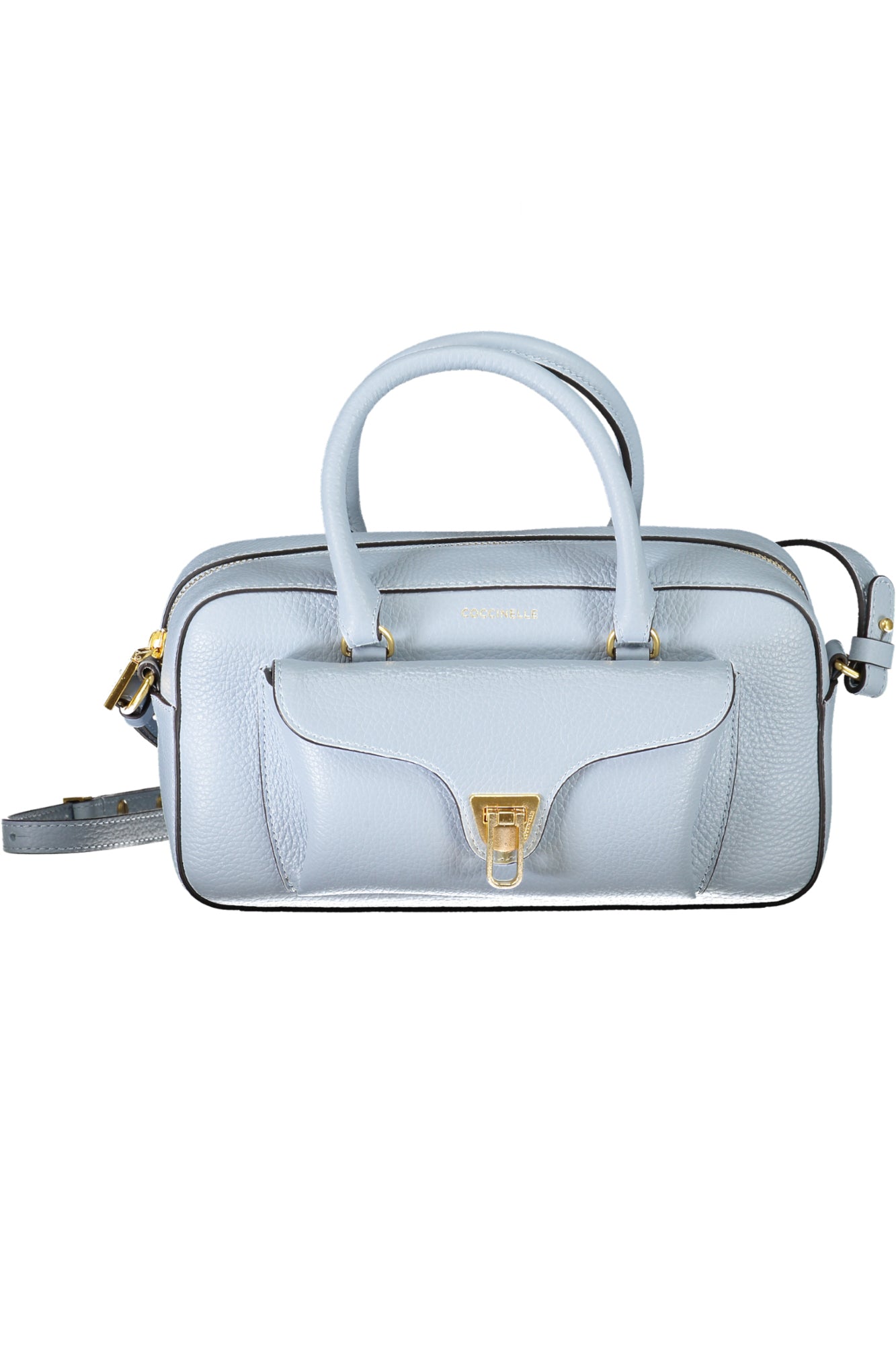 E1MF6180401_AZB35 – Elegante blaue Damentasche: Vielseitig mit Henkeln & Schulterriemen – Größe: UNI – Farbe: Azzurro