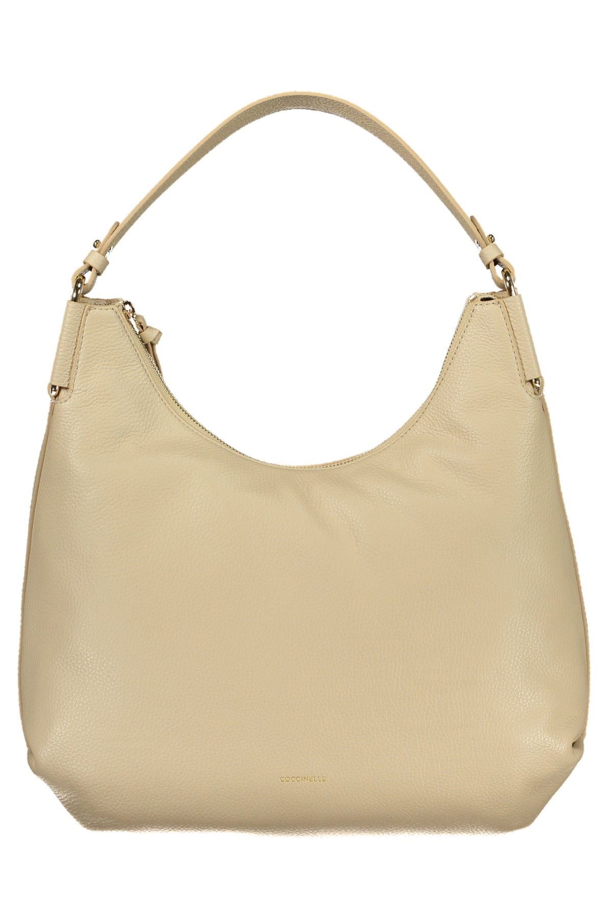 E1T95130101_BEN64 – Elegante Damenhandtasche Beige mit verstellbarem Riemen und Fächern – Größe: UNI – Farbe: Beige