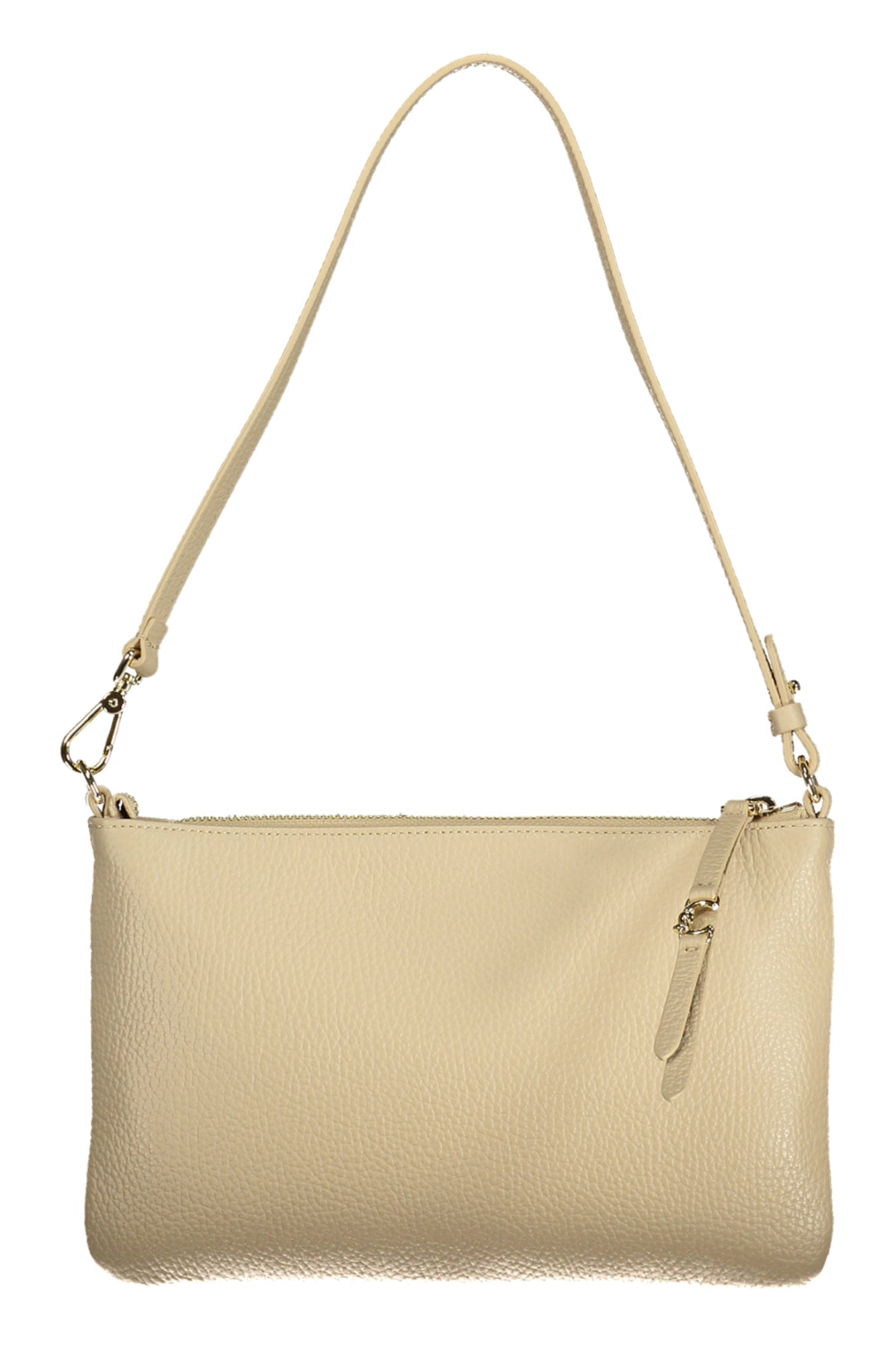 E5SHA520101_BEN64 – Elegante Damenhandtasche Beige mit Schultergurt und Reißverschluss – Größe: UNI – Farbe: Beige