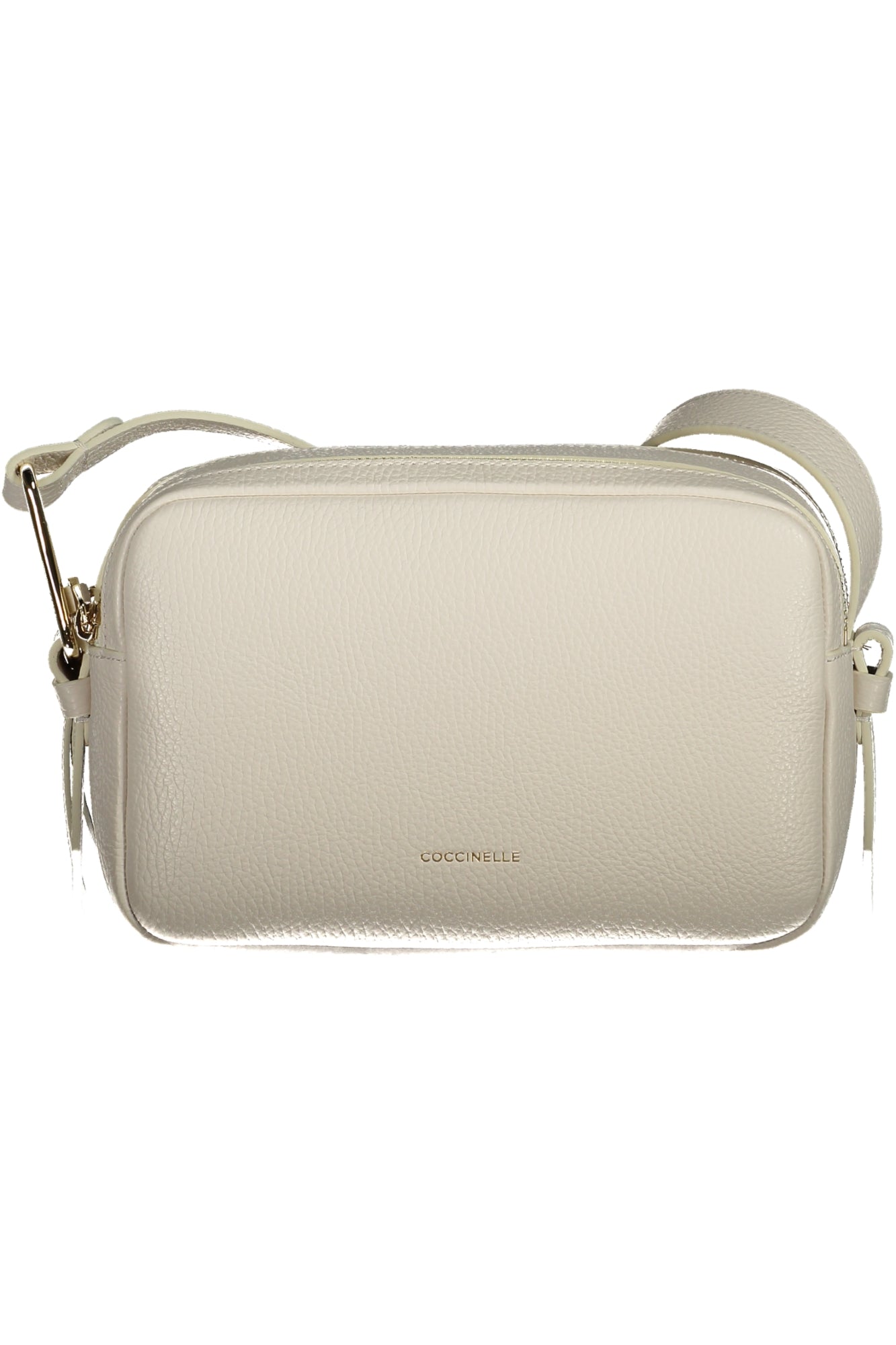 E1R1K150101_BIH14 – Damenhandtasche Weiß mit Verstellbarem Gurt – Zwei Fächer & Reißverschluss – Größe: UNI – Farbe: Bianco