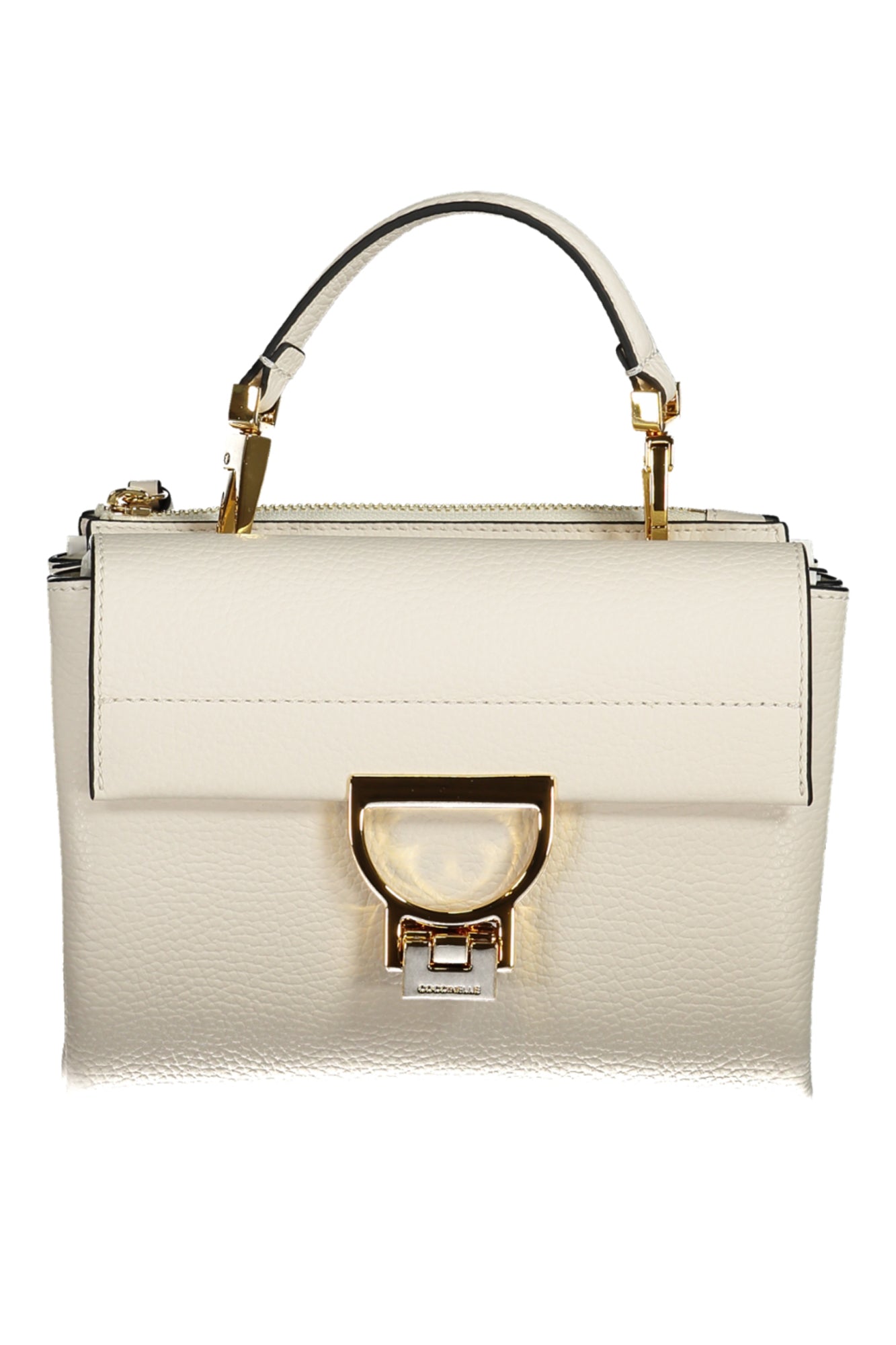 E1MD555B701_BIH14 – Elegante weiße Damentasche mit verstellbarem Schultergurt und Fächern – Größe: UNI – Farbe: Bianco