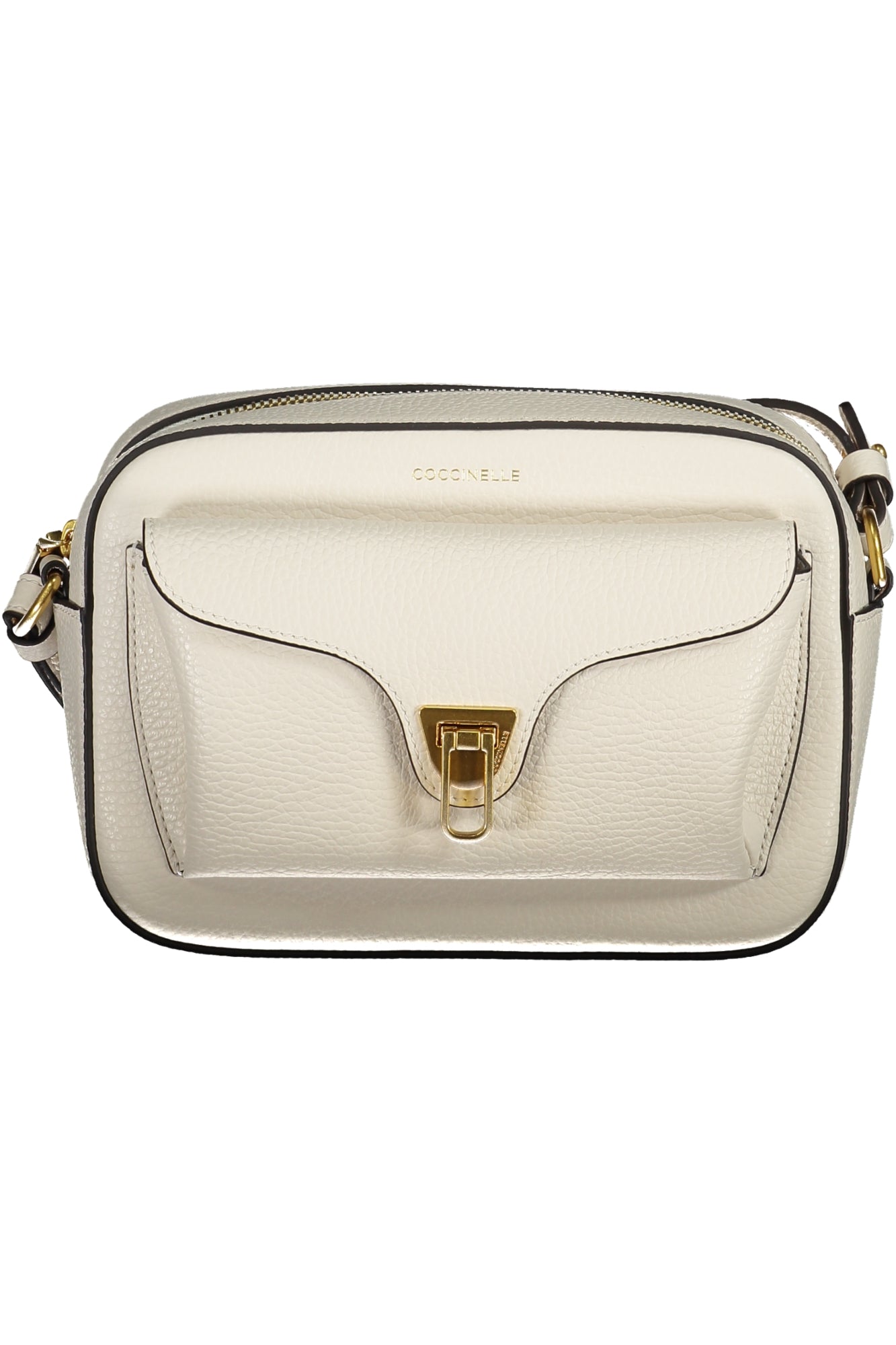 E1MF6150201_BIH14 – Elegante Damenhandtasche in Weiß mit verstellbarem Schultergurt – Größe: UNI – Farbe: Bianco