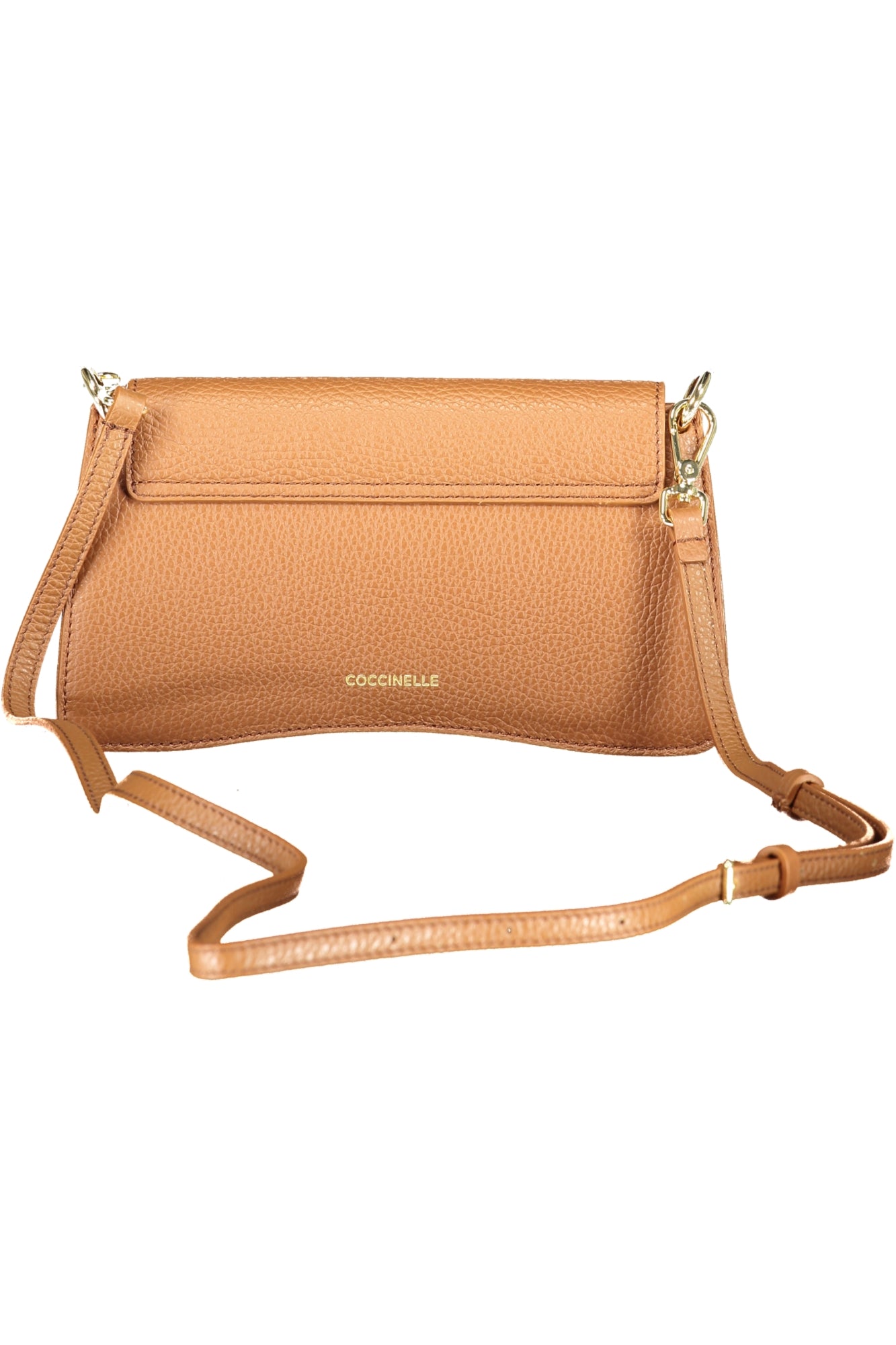 E5SSL270101_MAW11 – Elegante Braune Damentasche mit Abnehmbarem Schultergurt und Druckknopf – Größe: UNI – Farbe: Marrone