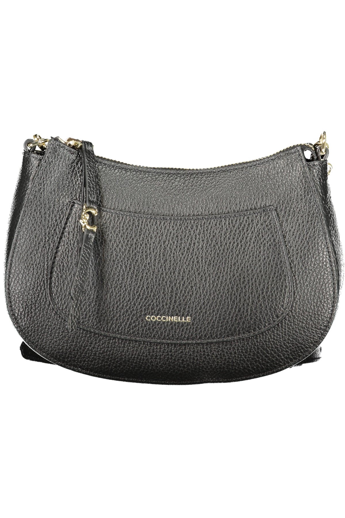 E5SHA550101_NE001 – Elegante schwarze Damenhandtasche mit Kettenriemen und Reißverschluss – Größe: UNI – Farbe: Nero