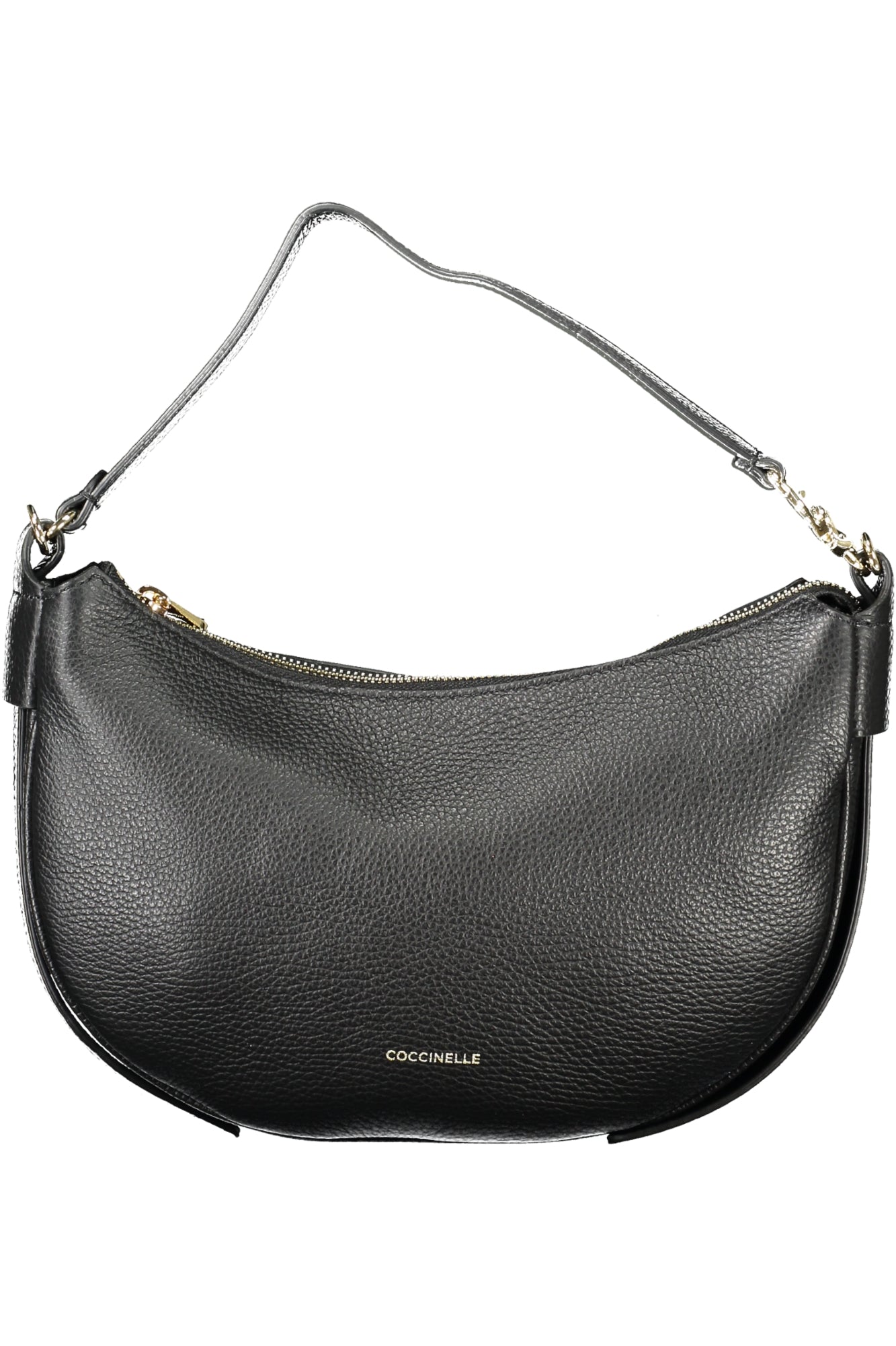 E1SHA130301_NE001 – Elegante Schwarze Damenhandtasche mit Verstellbarem Schultergurt – Größe: UNI – Farbe: Nero