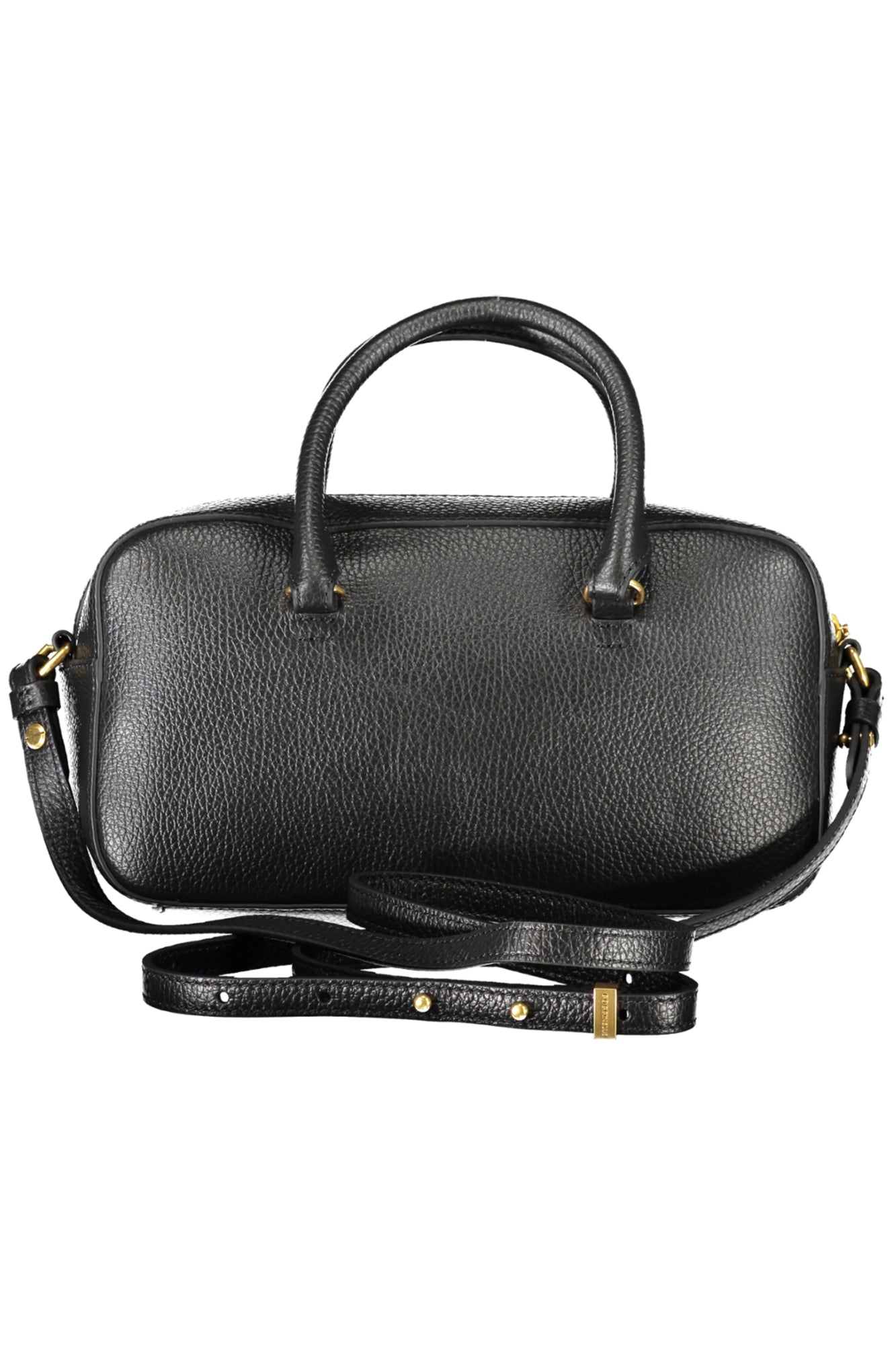E1MF6180401_NE001 – Elegante Damenhandtasche Schwarz mit Henkeln und Schulterriemen – Größe: UNI – Farbe: Nero